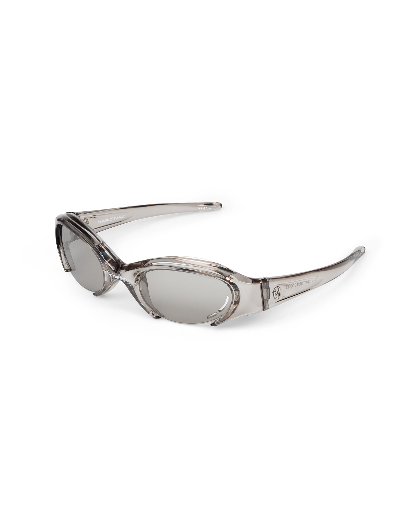 no problemo x le specs cyborg sunglasses