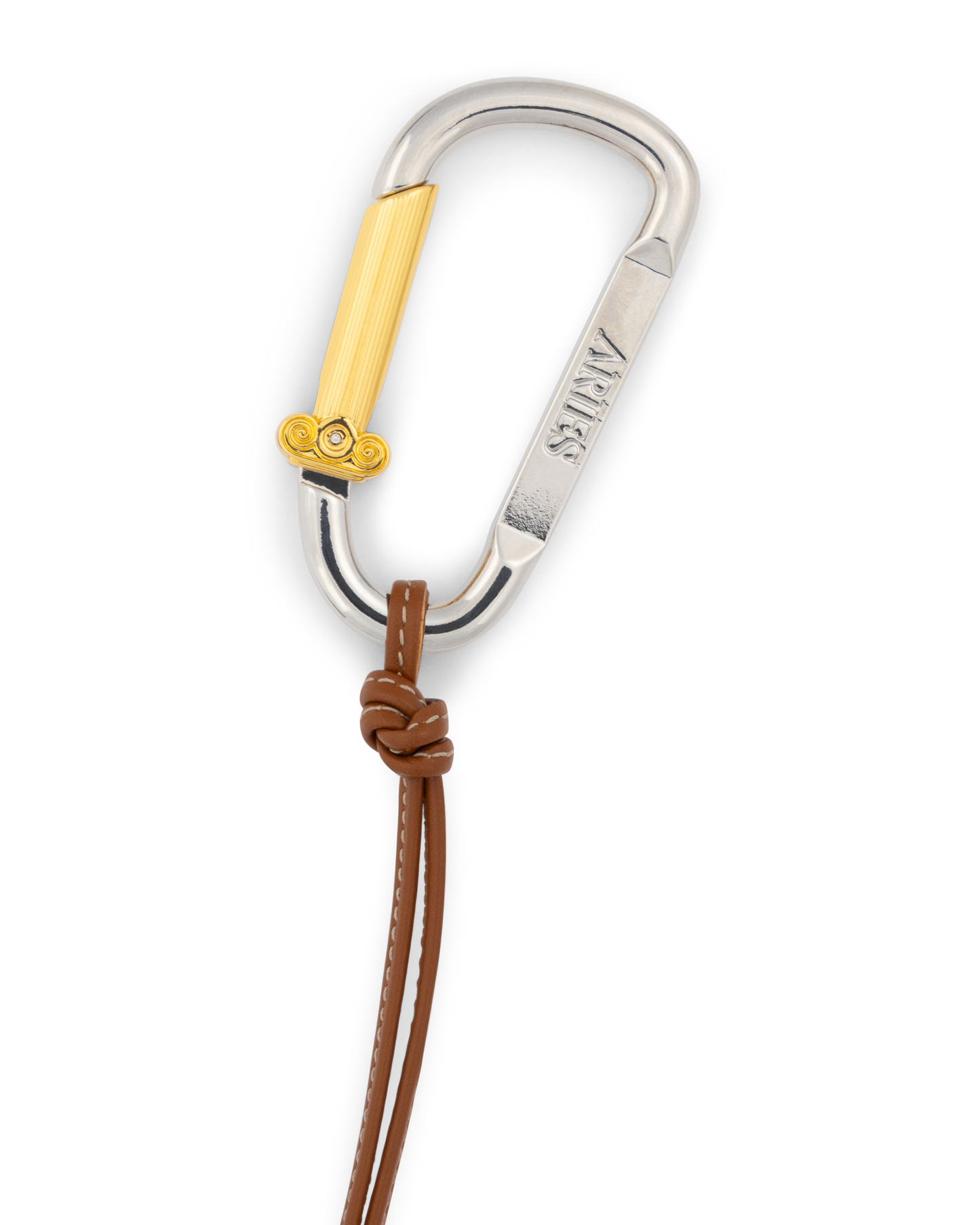 Pearl Leather Studded Bobby Bag