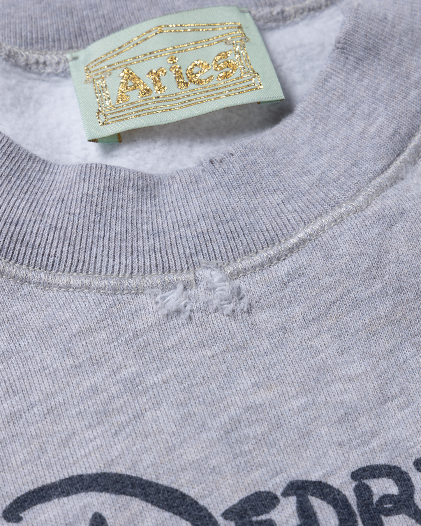 Destroyed Weedie Pie Raglan Sweat