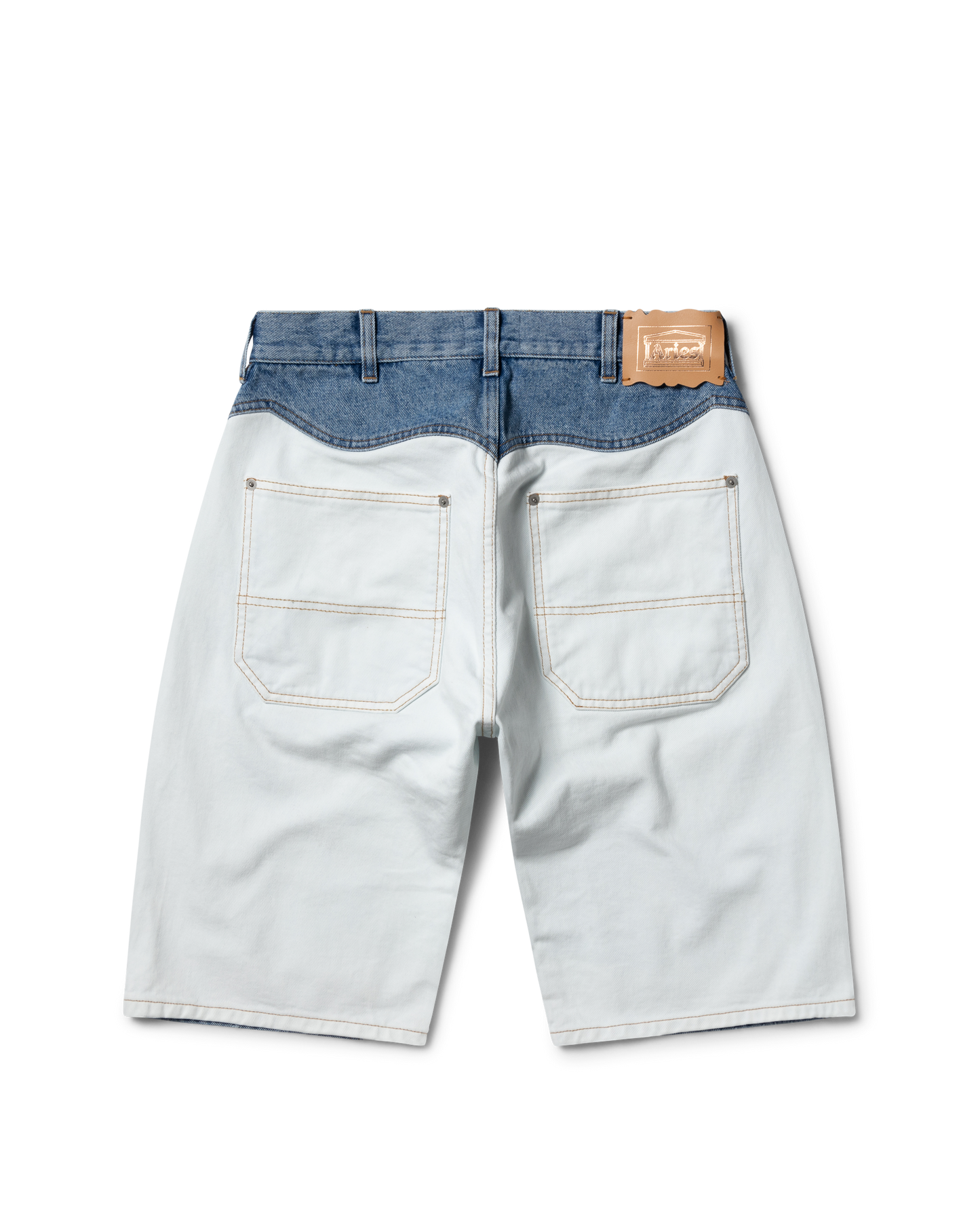 Patchwork Western Carpenter Shorts