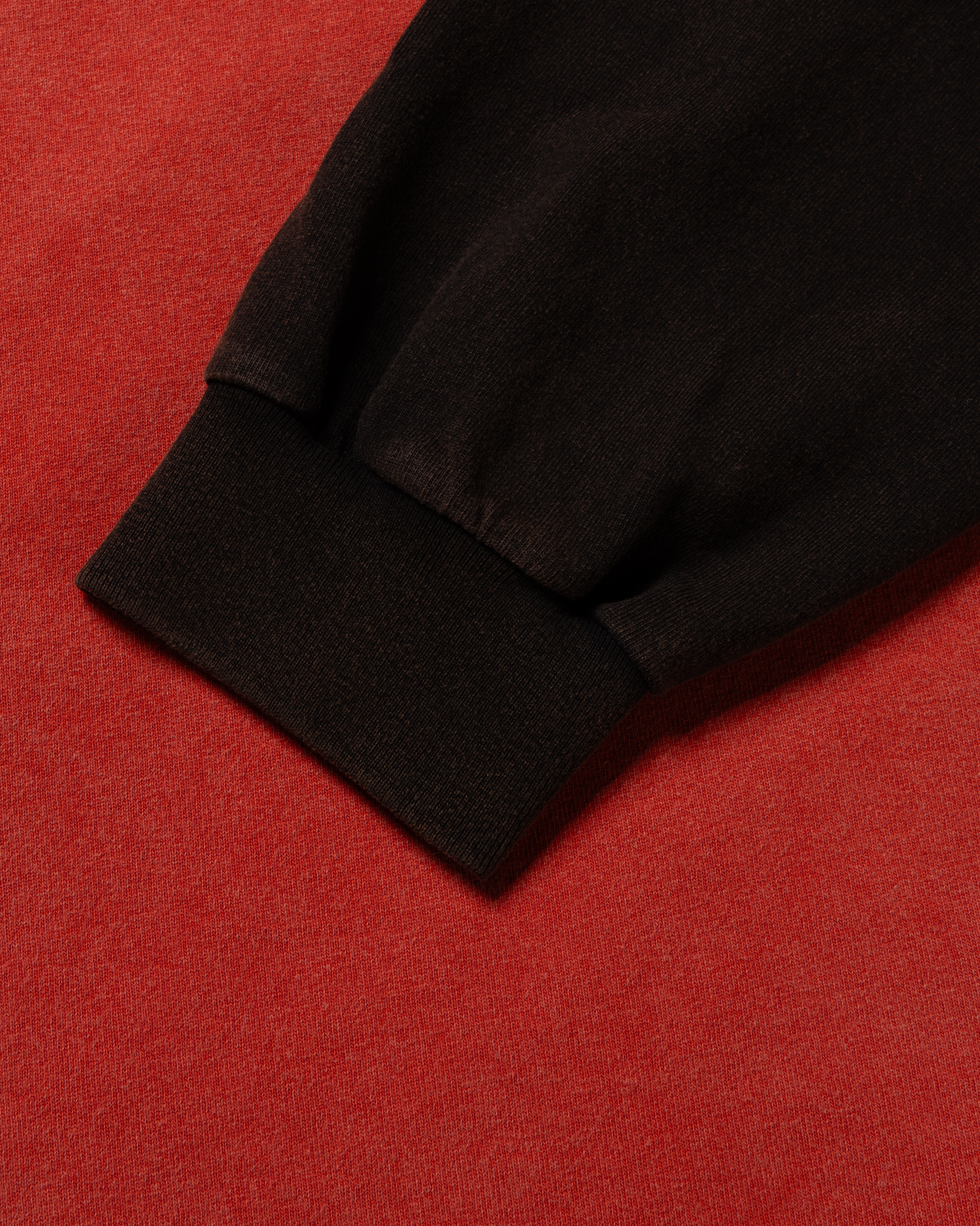 Aged Colour Block Ancient Temple LS Tee