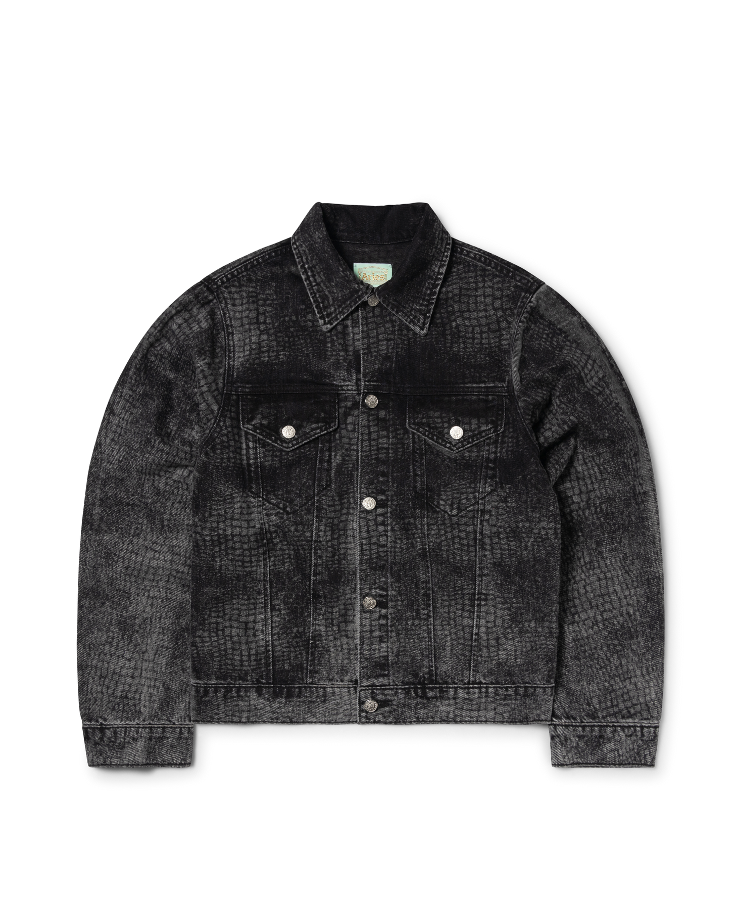 Lasered Croc Trucker Jacket