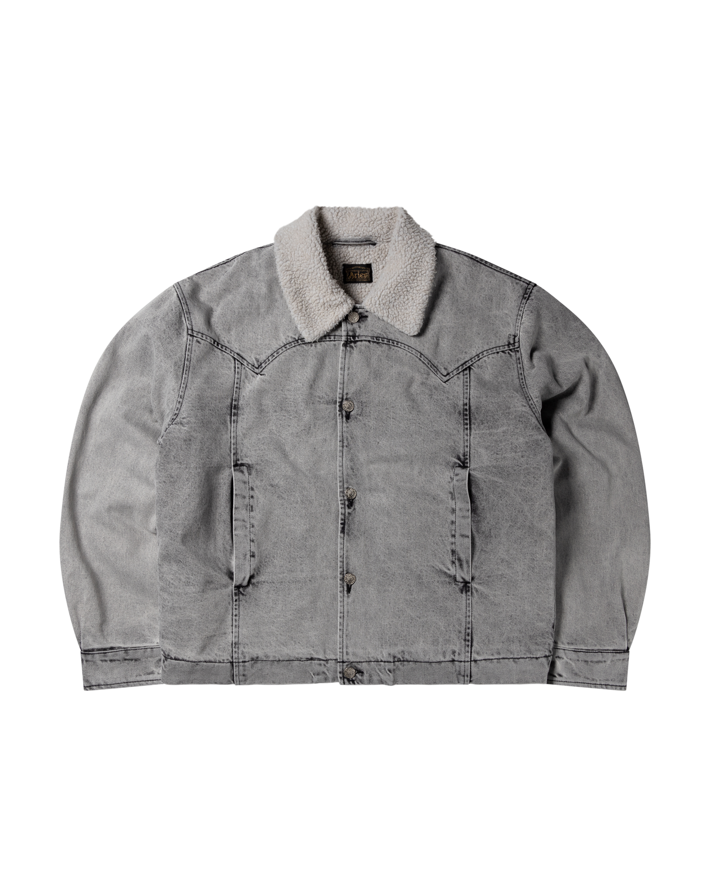 Sherpa Denim Car Coat