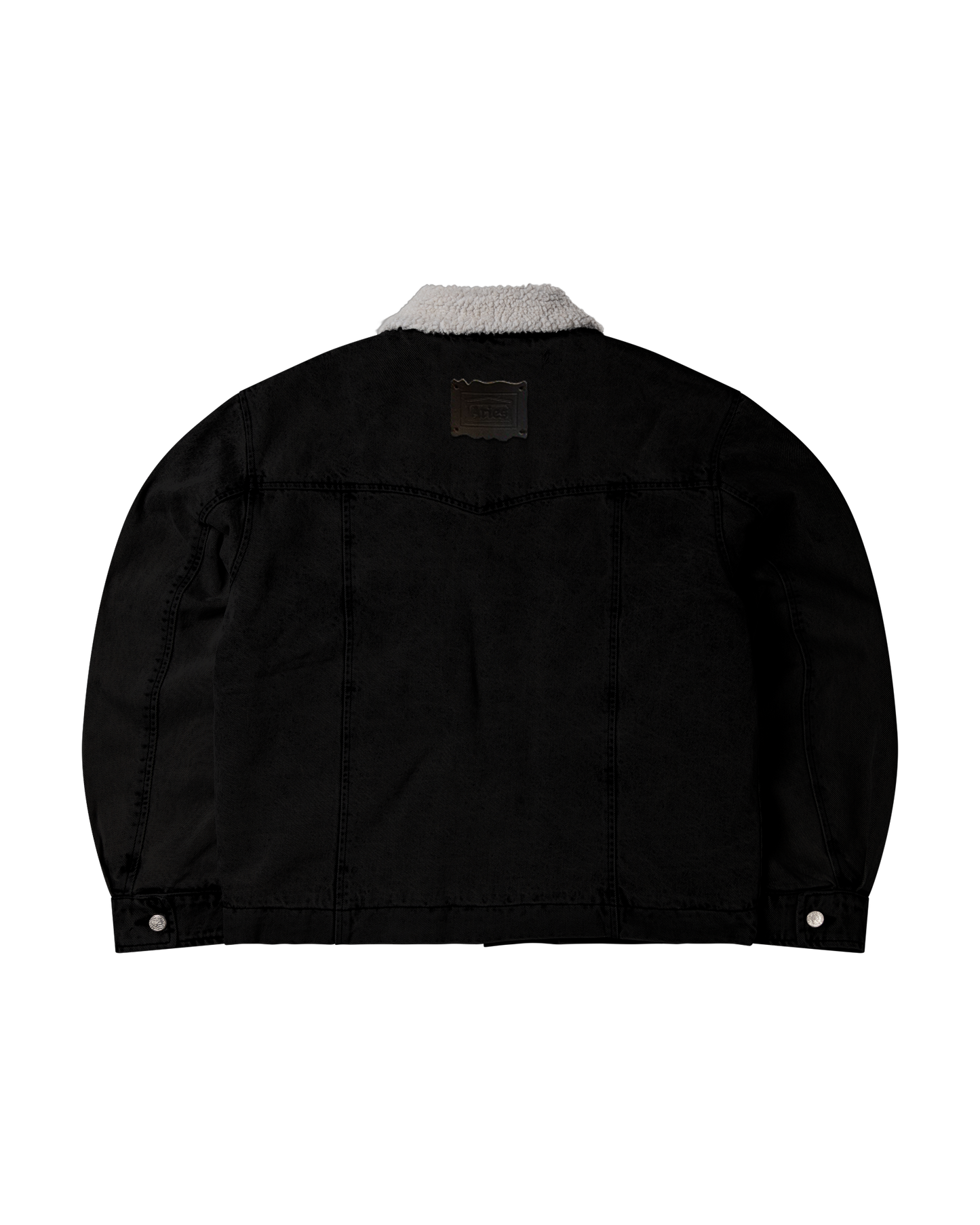 Sherpa Denim Car Coat
