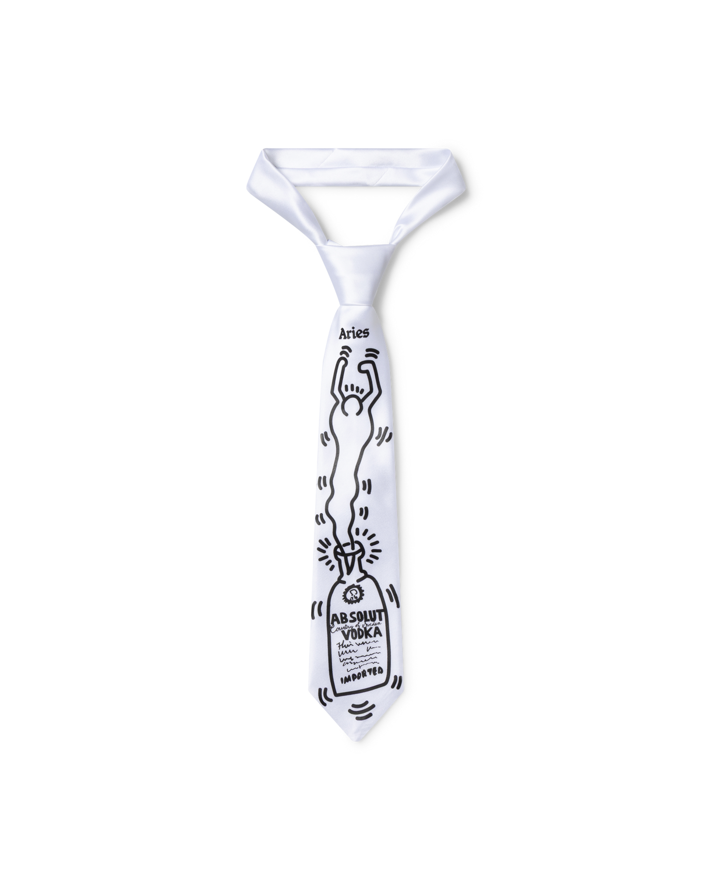 Aries x Absolut Haring Tie