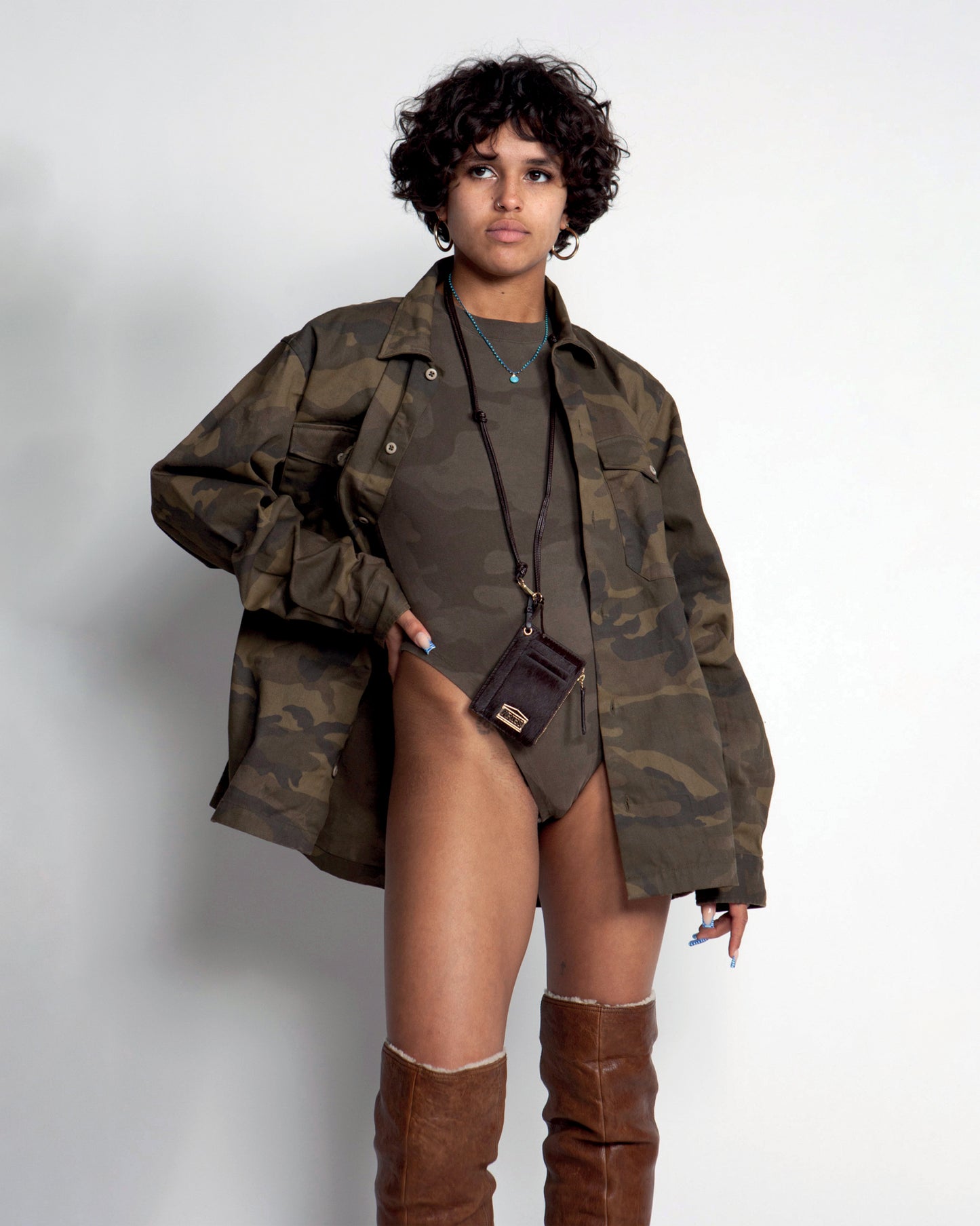 Camo LS Twill Shirt
