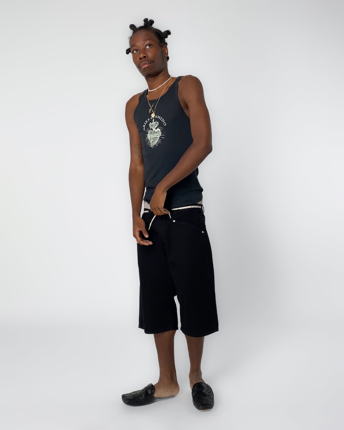 Western Jean Short
