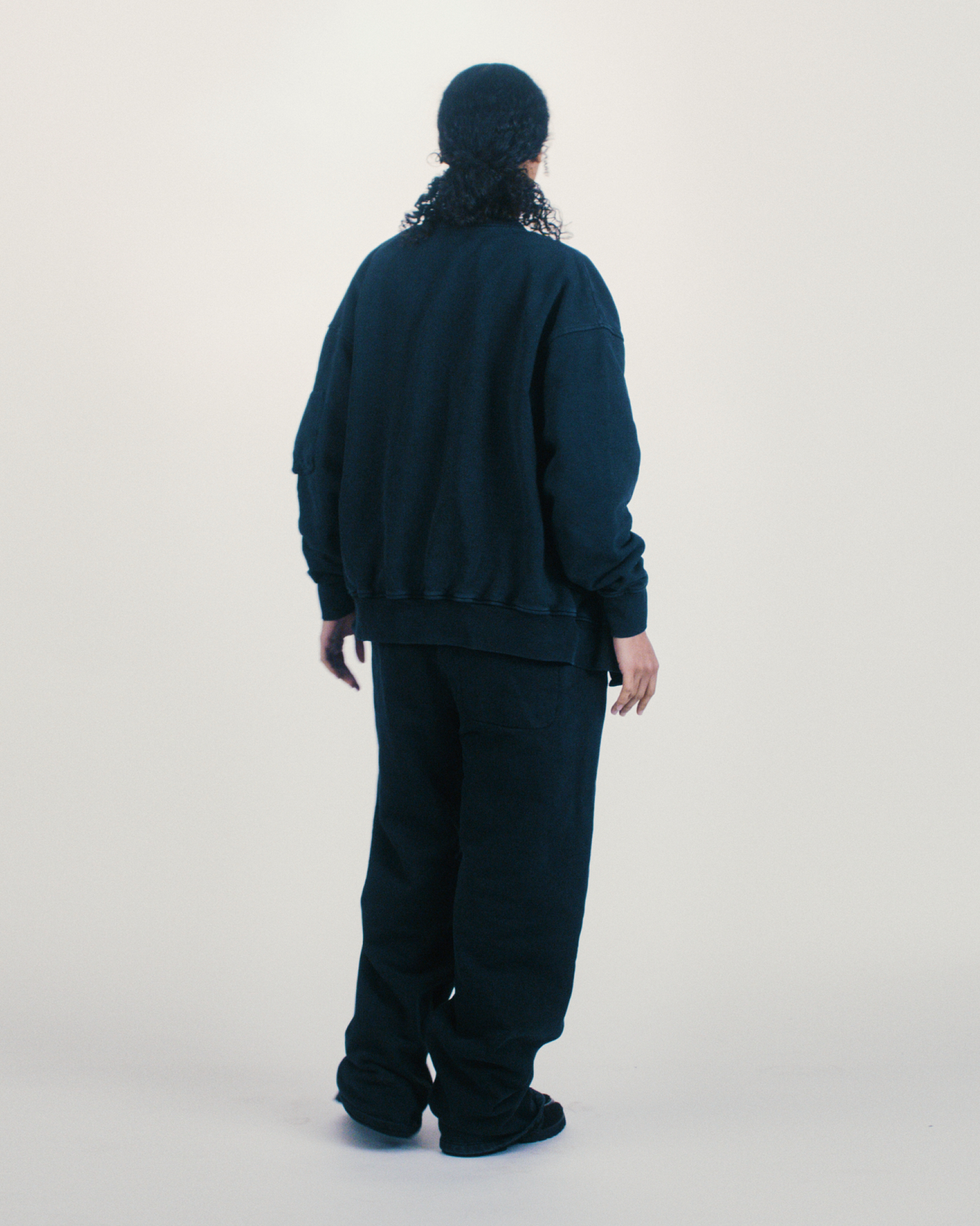 Premium Faded Temple Straight Sweatpant