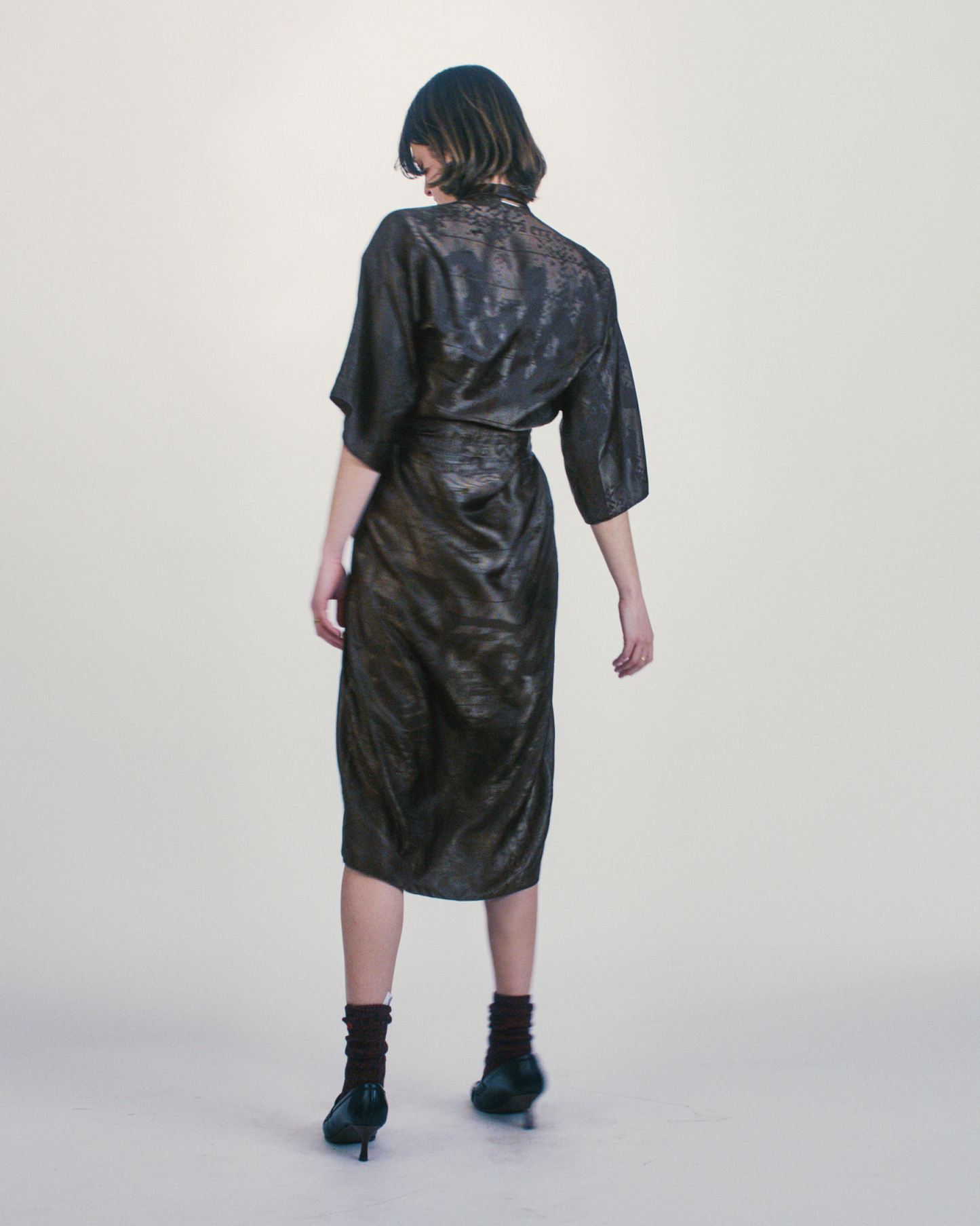 Aries Slaughter Jacquard Kimono