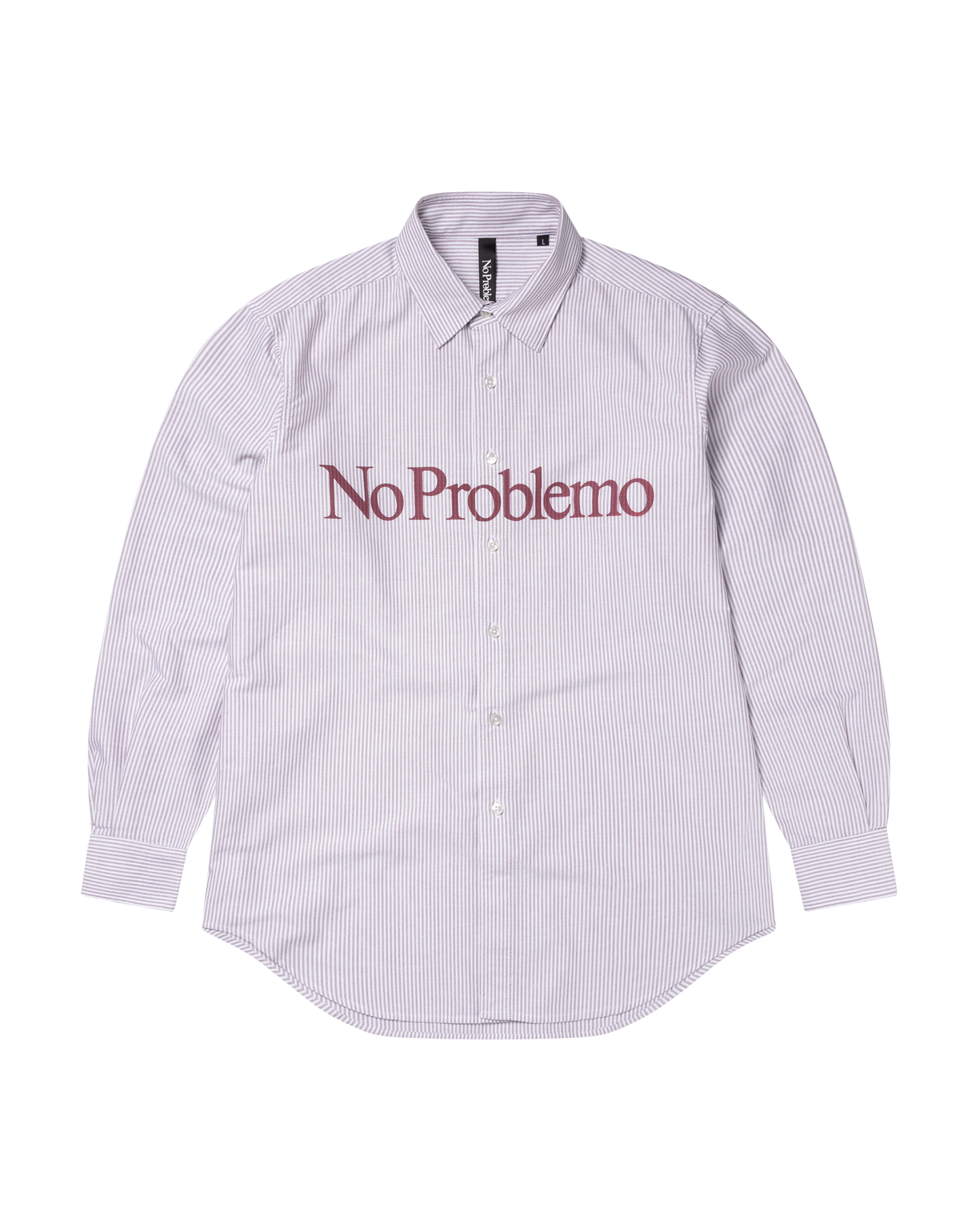 No Problemo LS Stripe Oxford Shirt