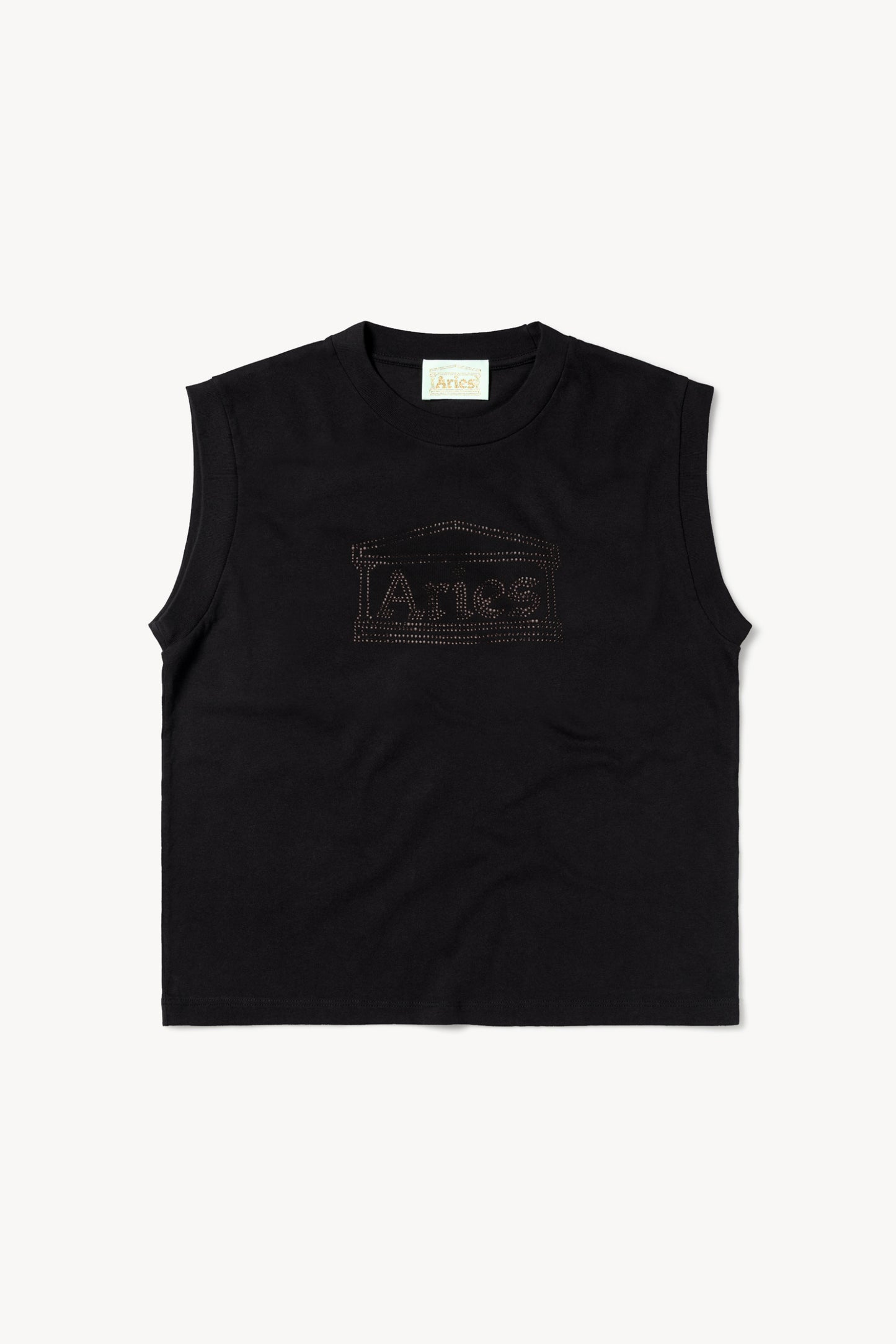 Temple Diamanté Shrunken Vest