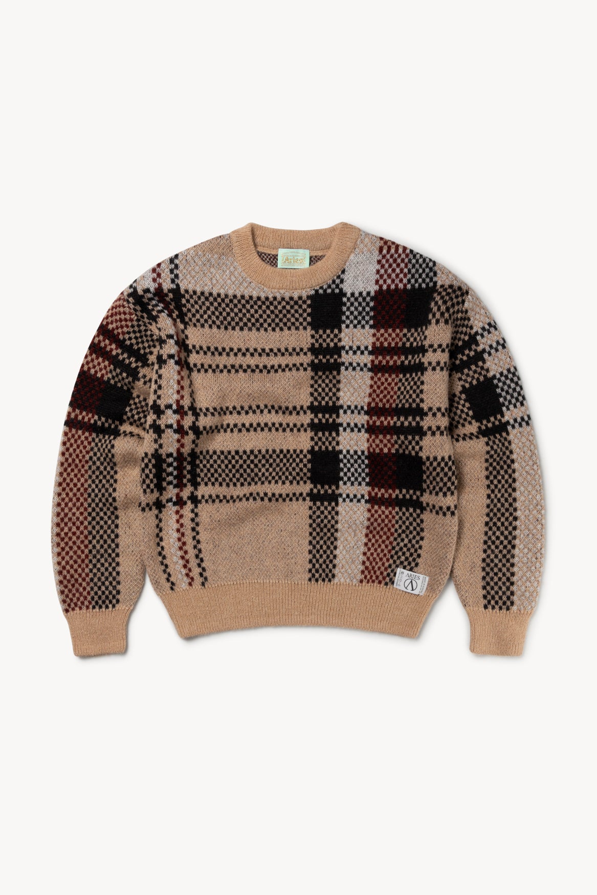 Johnny Plaid Crew Neck Jumper