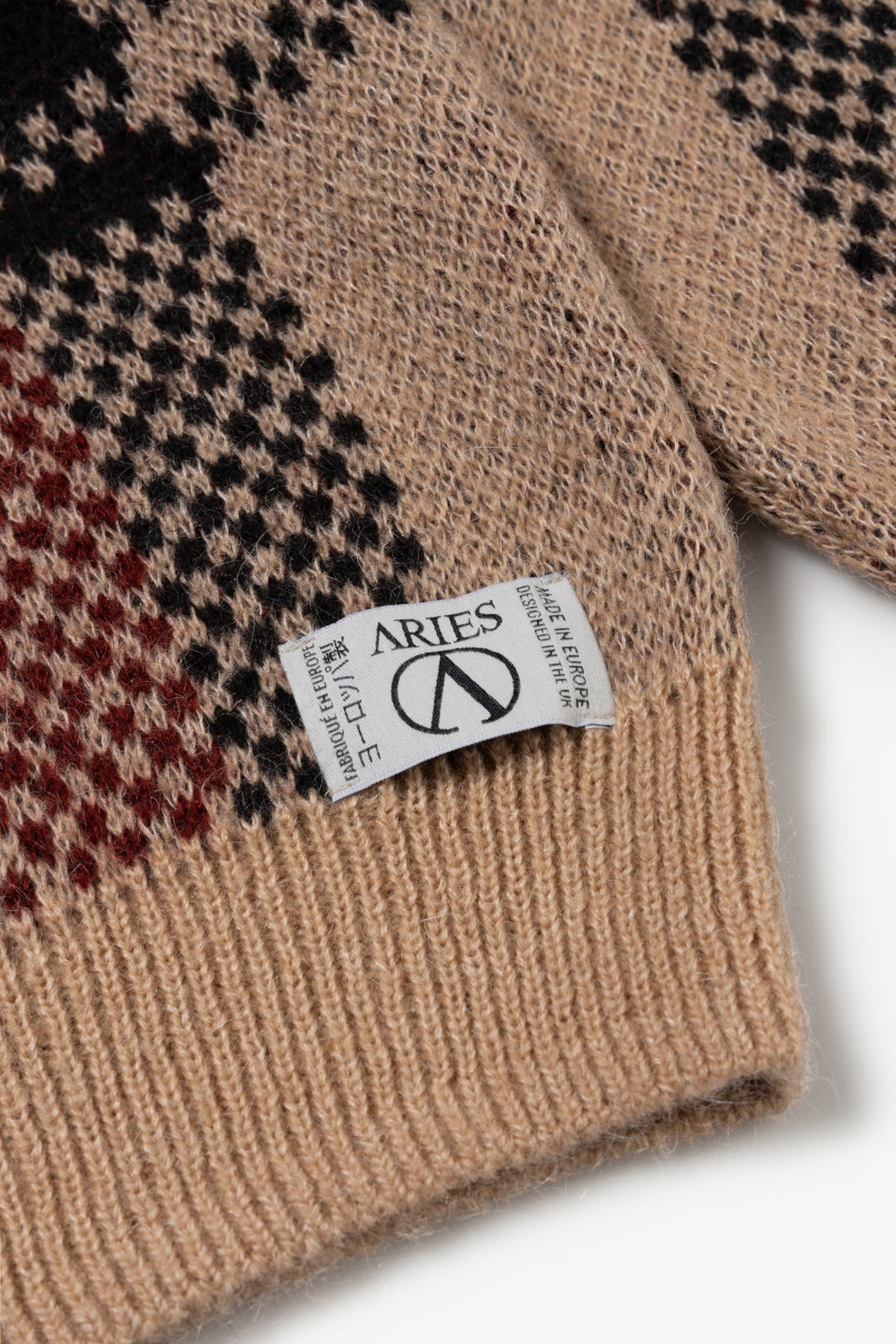 Johnny Plaid Crew Neck Jumper