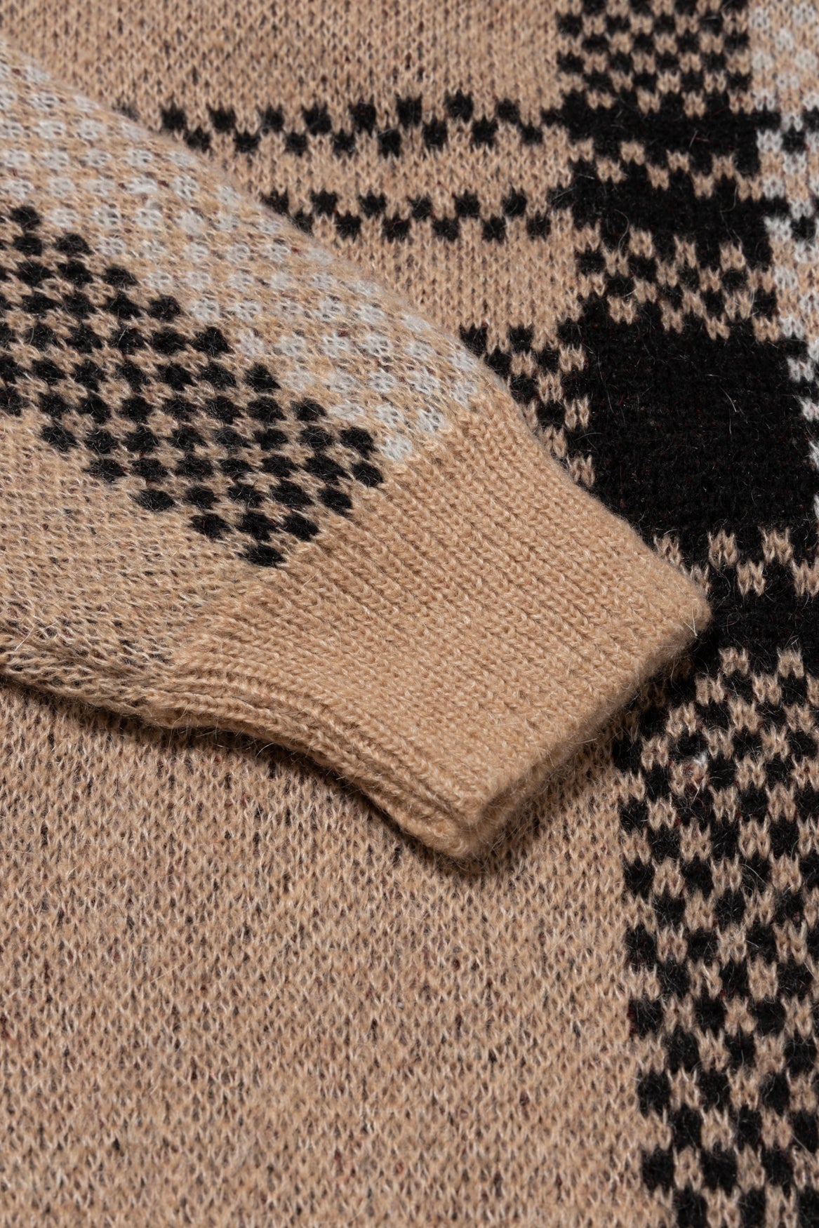 Johnny Plaid Crew Neck Jumper