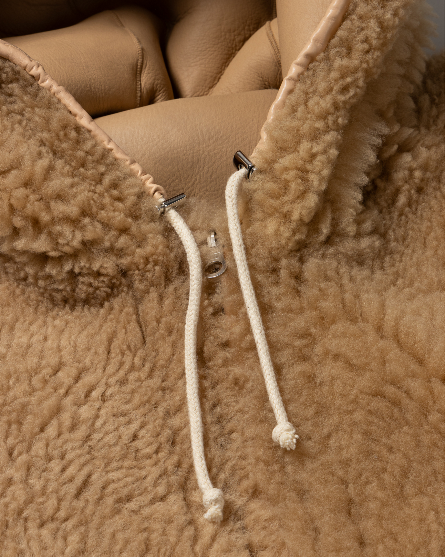 Oversized Sheepskin Jacket