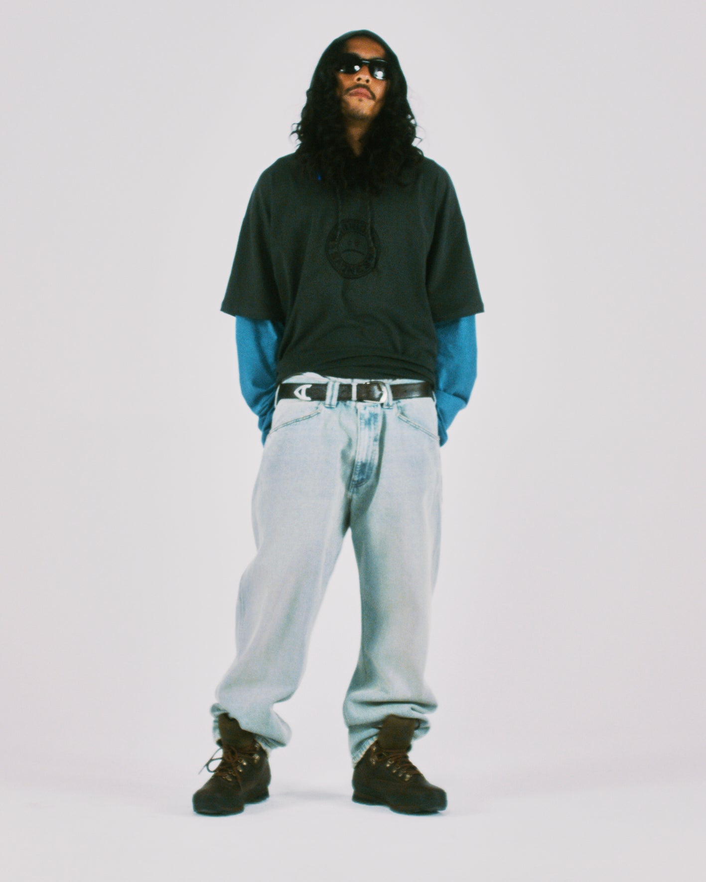 Warrior of Sadness Hooded LS Tee