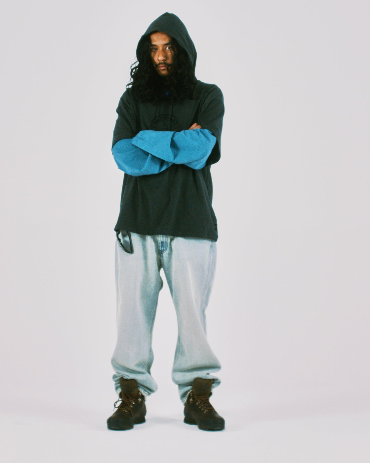 Warrior of Sadness Hooded LS Tee