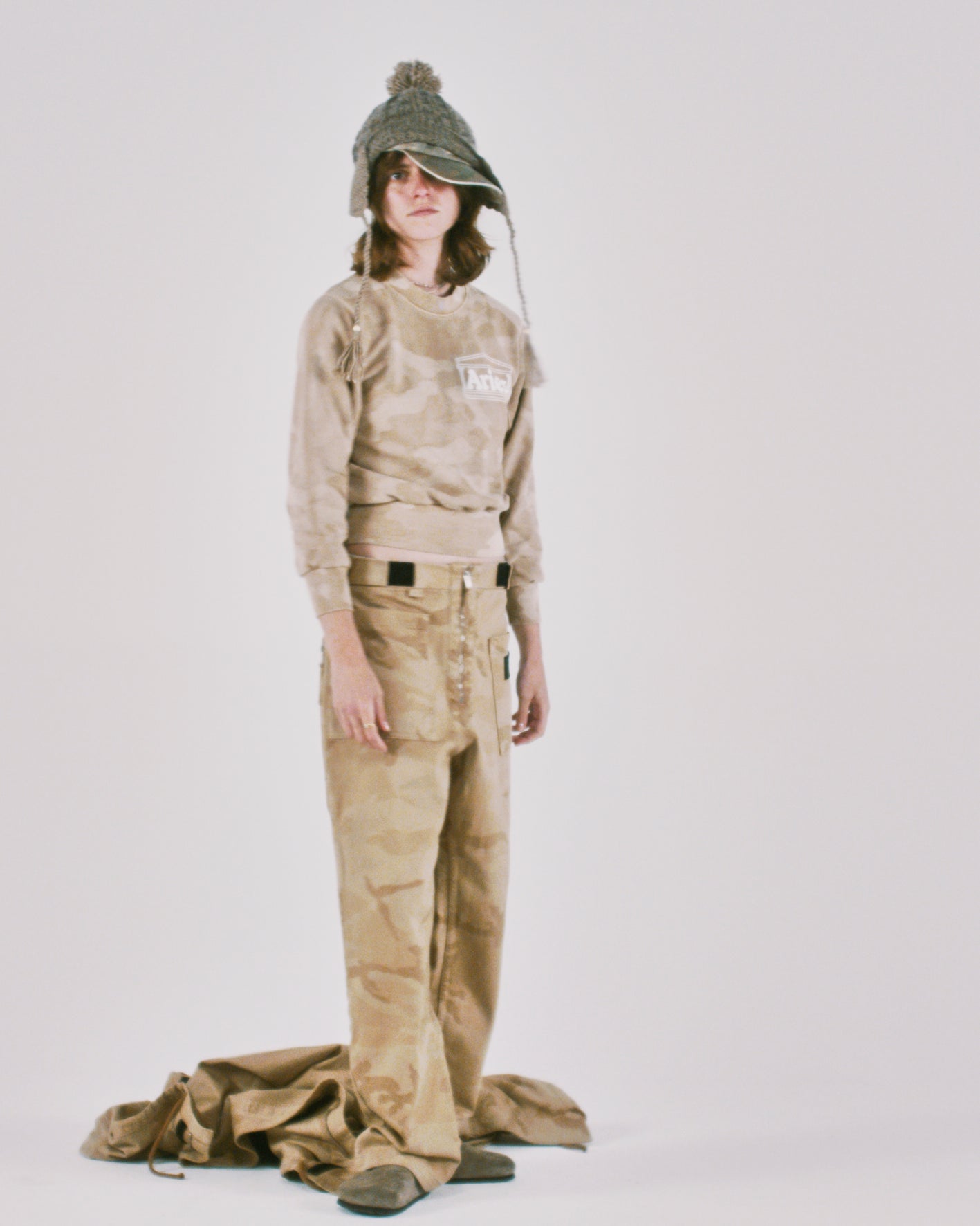 Aged Temple Camo Sweat