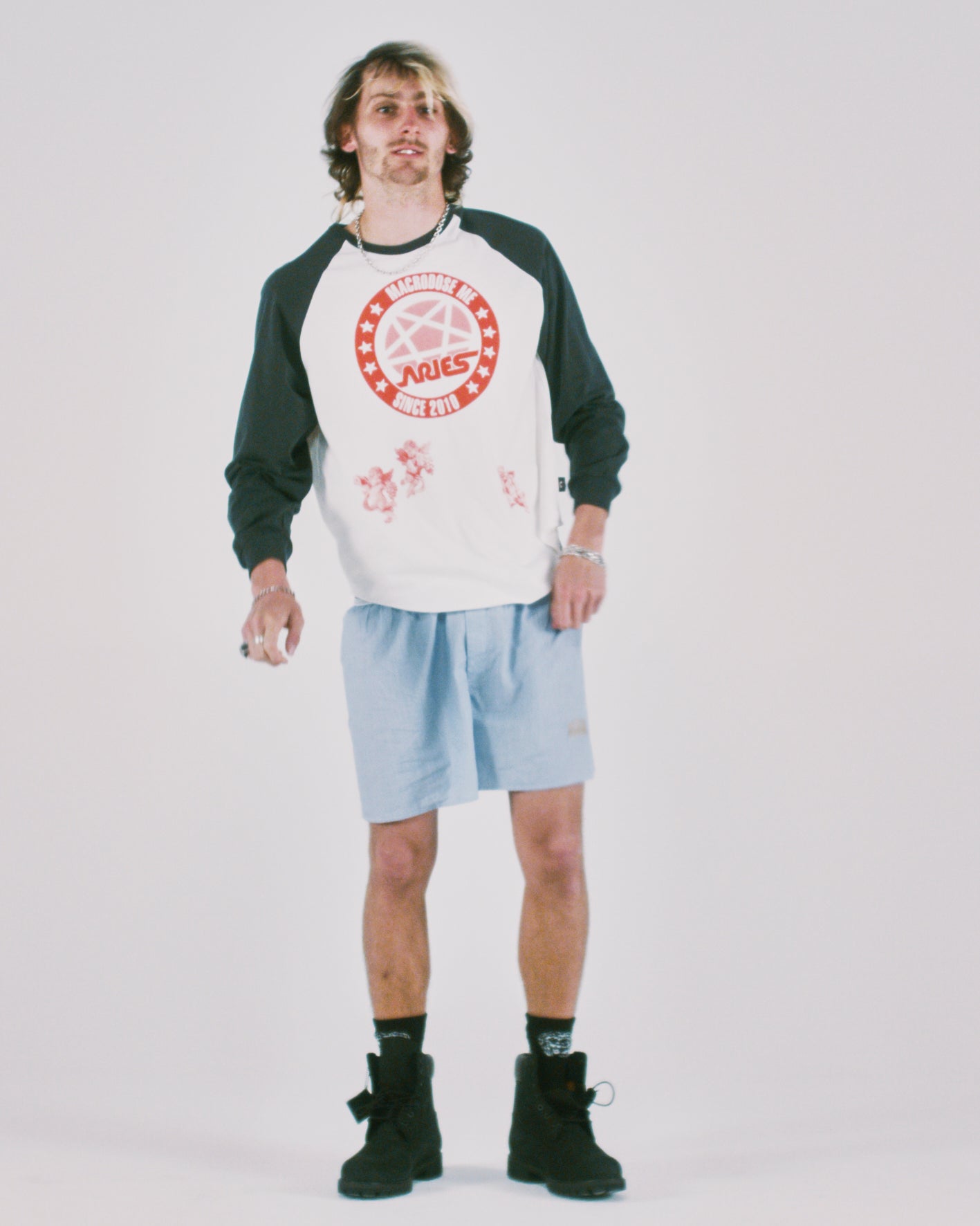 Tracker Raglan Baseball LS Tee