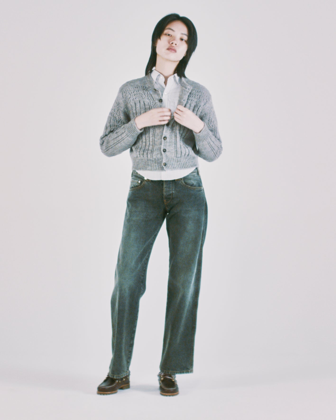 Distressed Low Rise Tyrone Jean