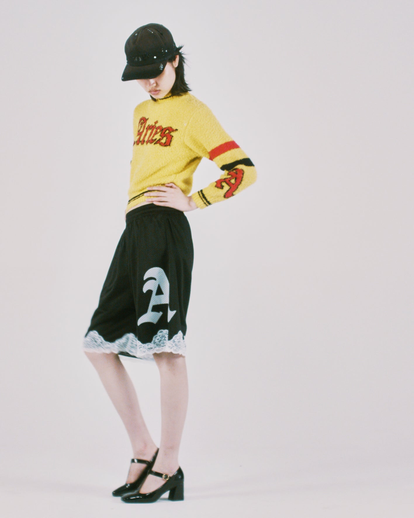 Gothic Lace Airtex Shorts