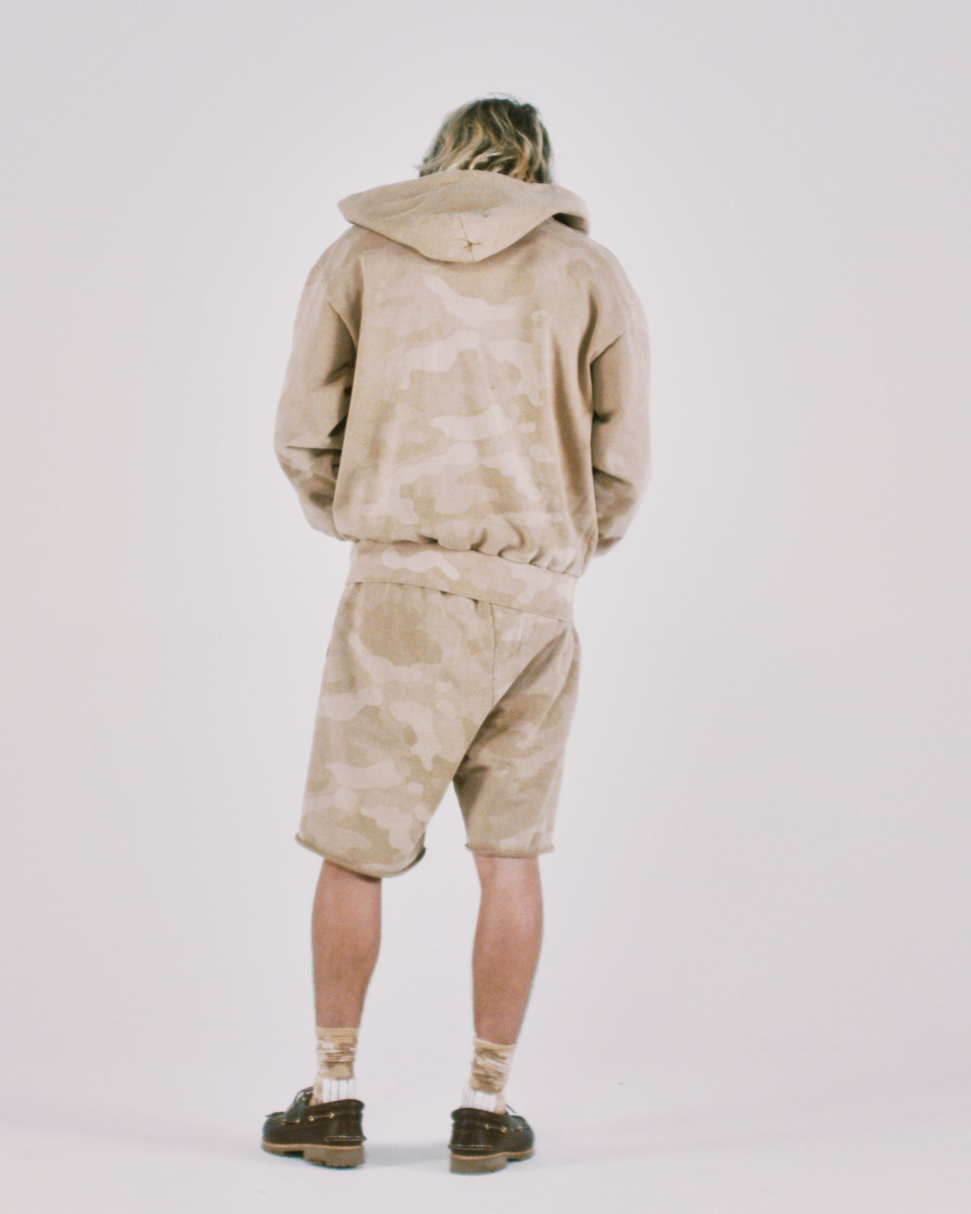 Aged Temple Camo Sweatshort