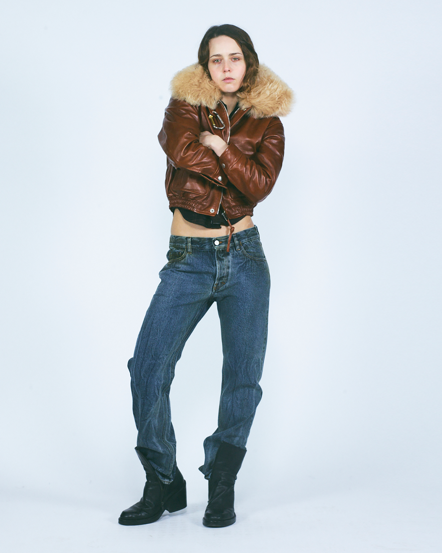 Leather Flight Jacket