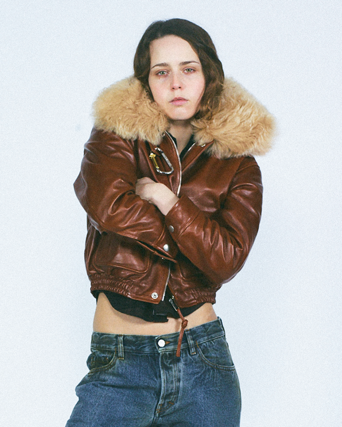 Leather Flight Jacket