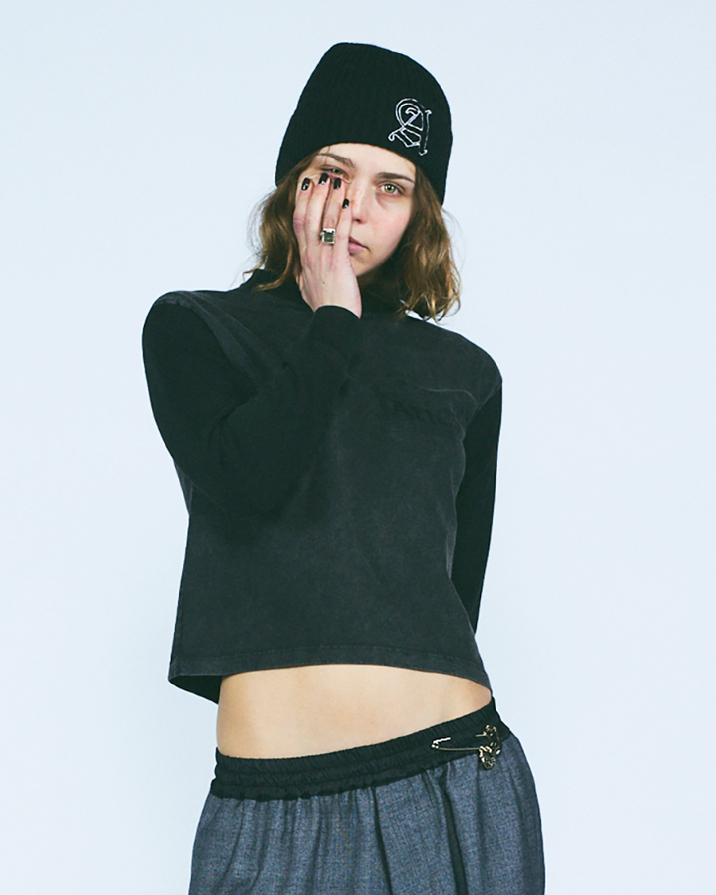 Aged Contrast Temple LS Tee