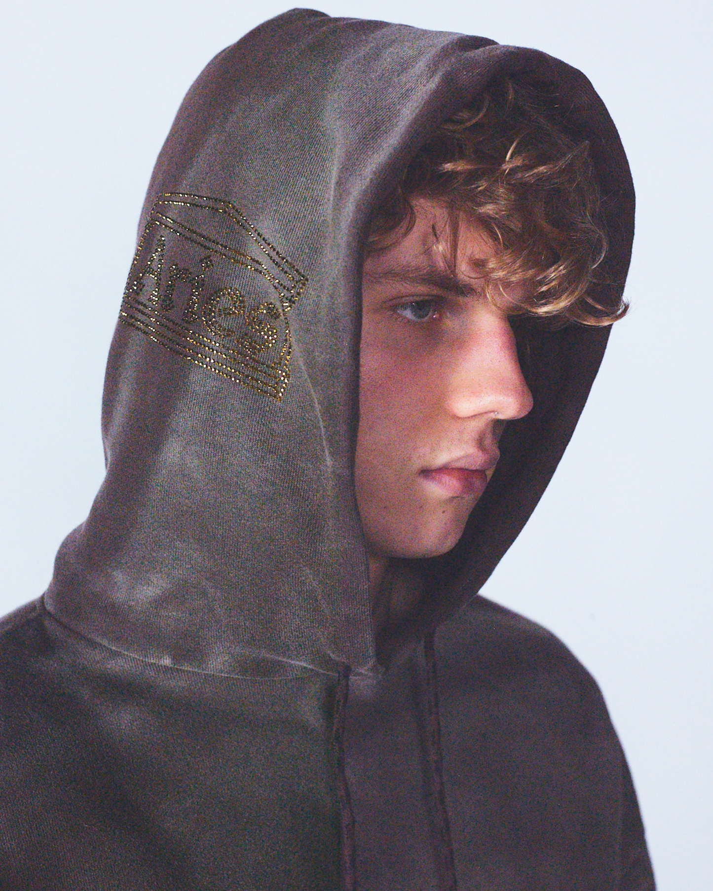 Sunbleached Premium Diamante Temple Hoodie