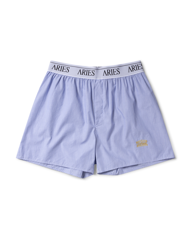 Stripe Poplin Classic Boxer Shorts