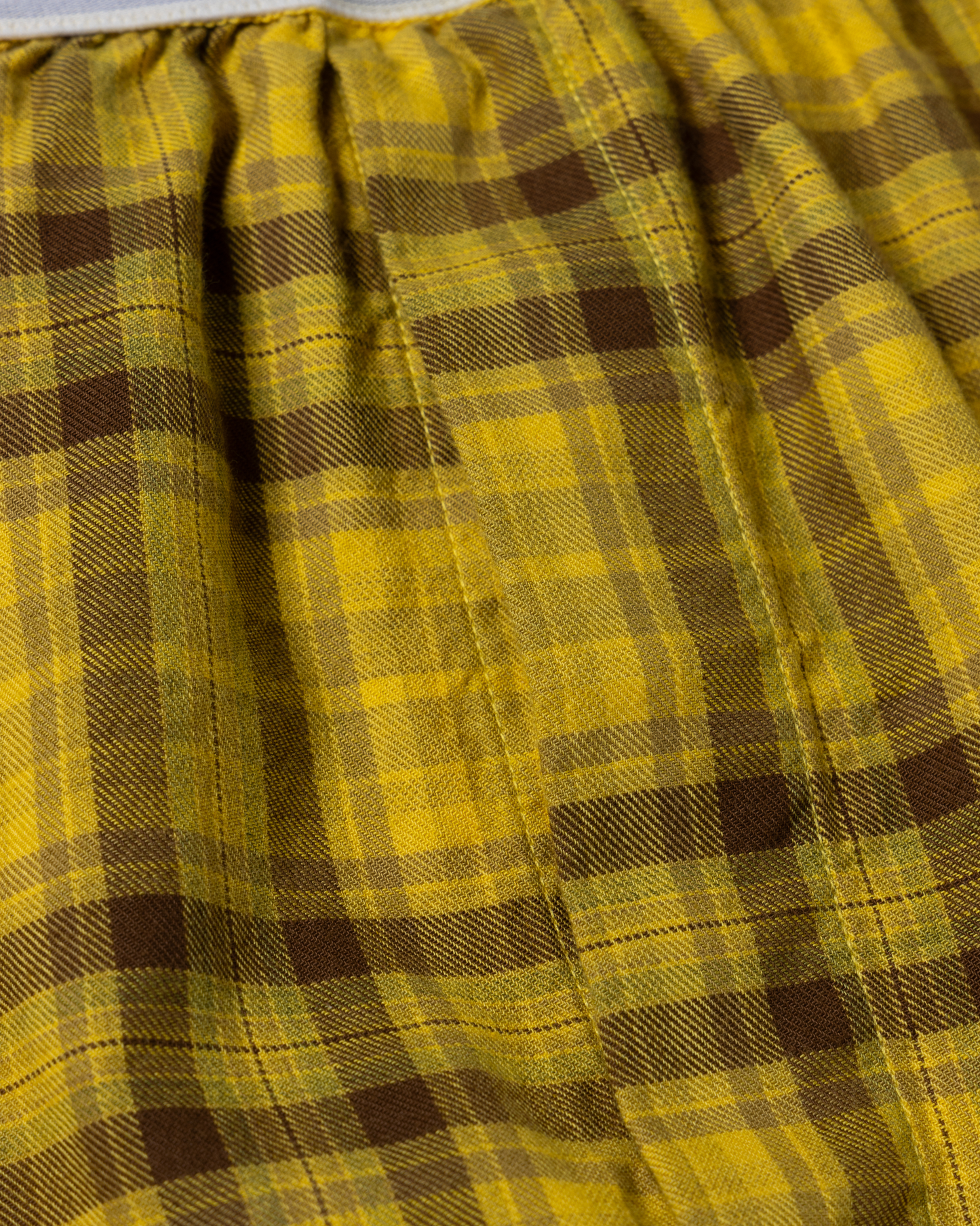 Overdyed Classic Plaid Boxer Shorts