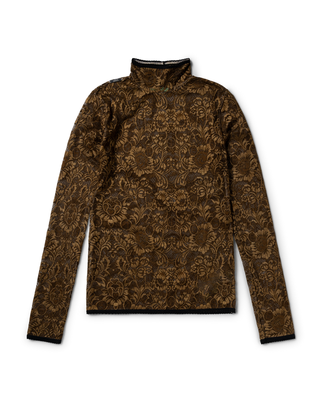 Fleur Lace LS Top