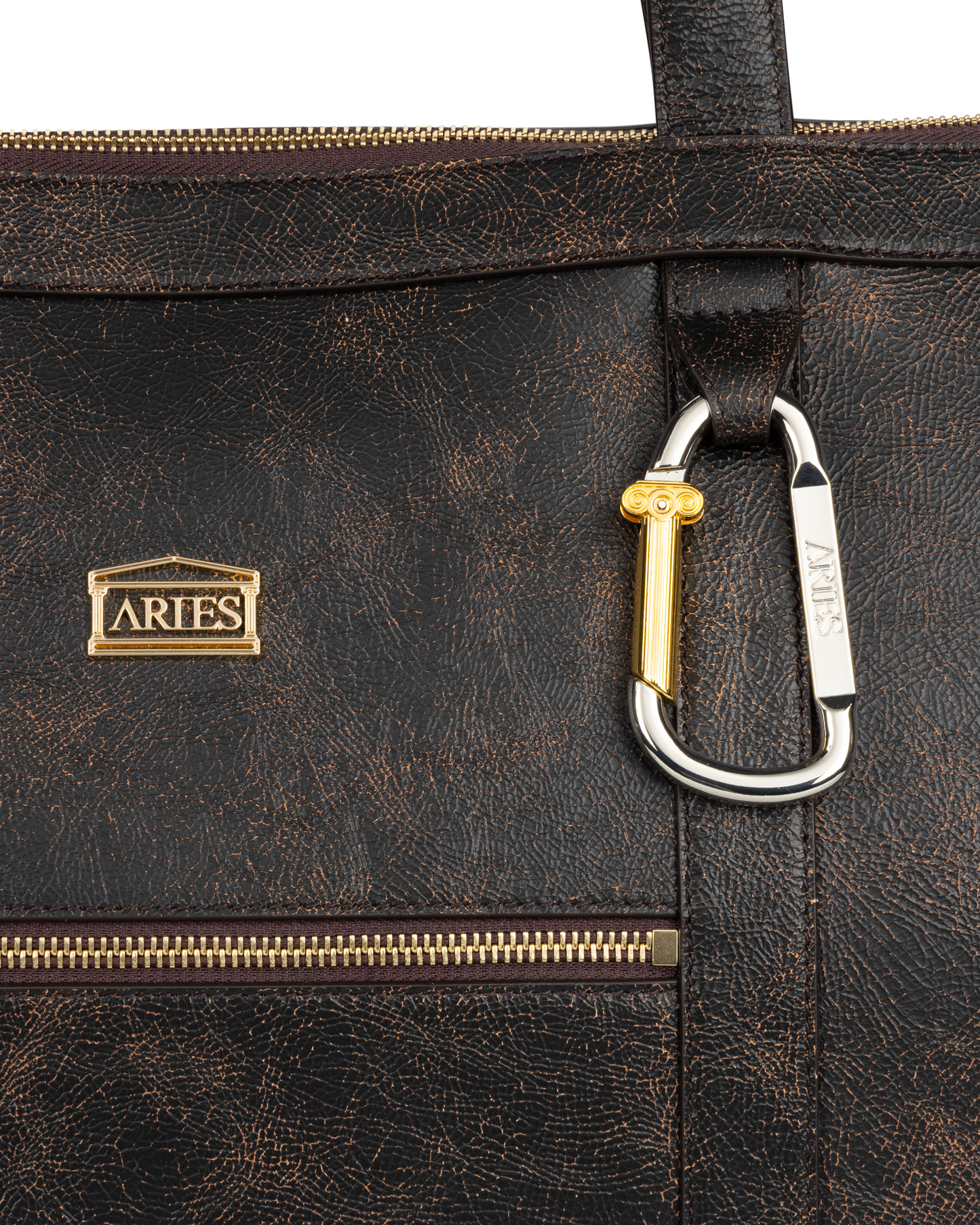 Vintage Leather Niner Shopper Bag