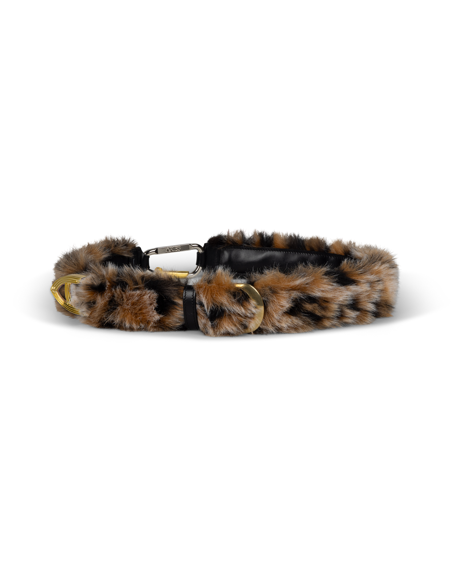 Faux Leopard Mazzo Belt