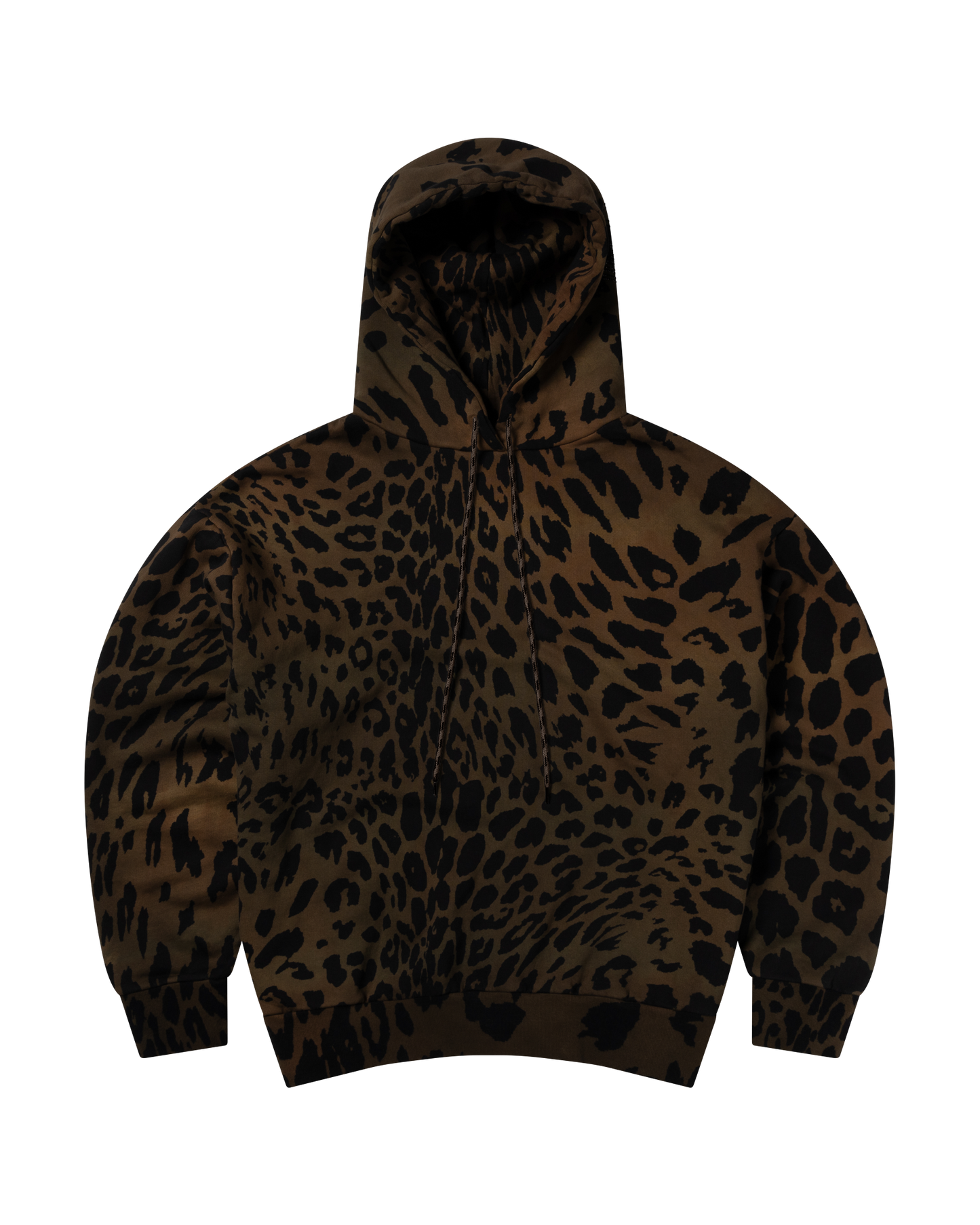 Leopard Tie Dye Hoodie