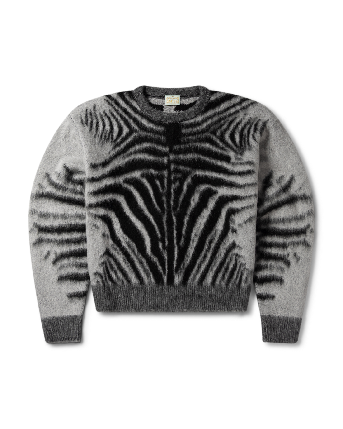 Brushed Zebra Sweater