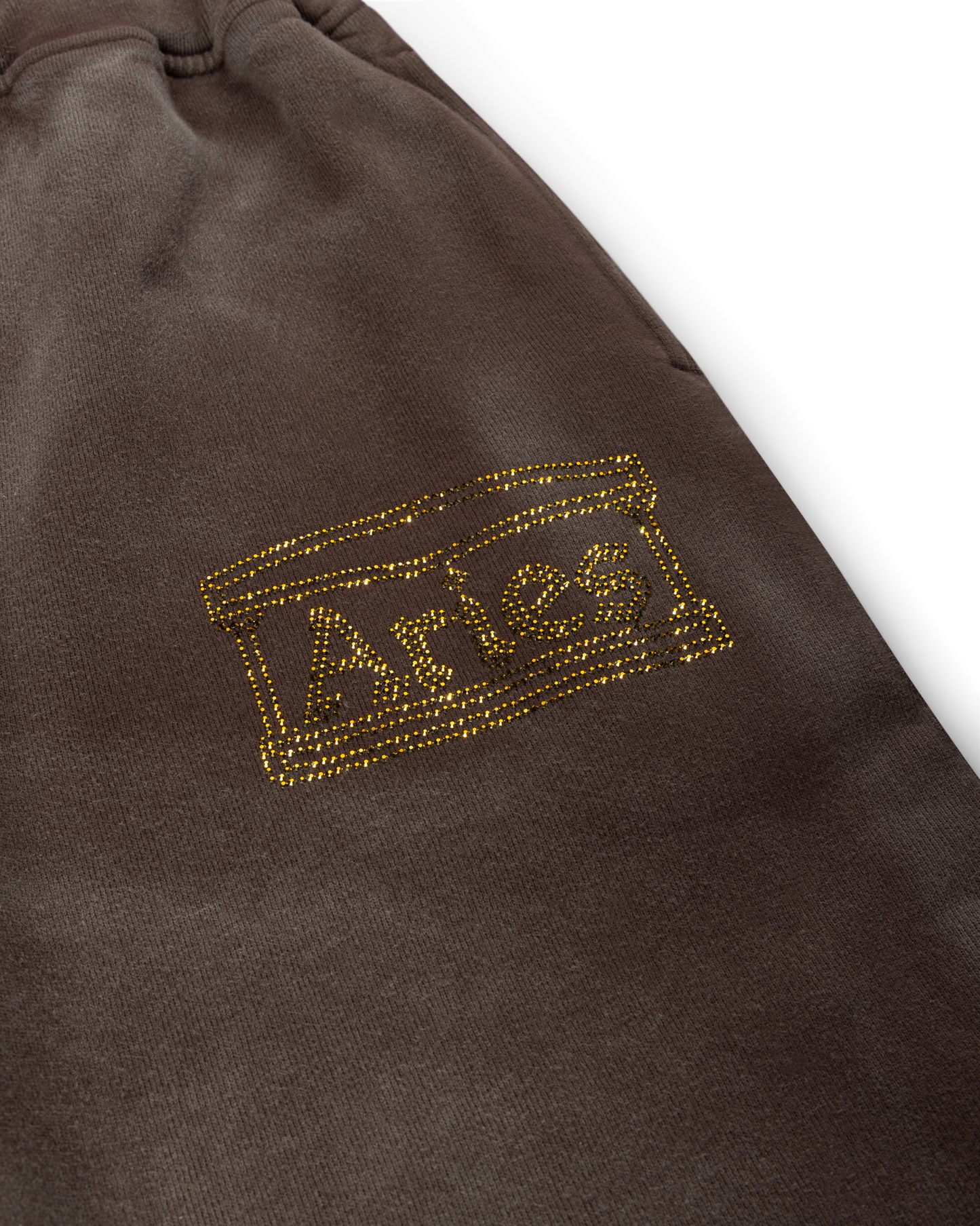 Premium Sunbleached Diamante Temple Sweatpant