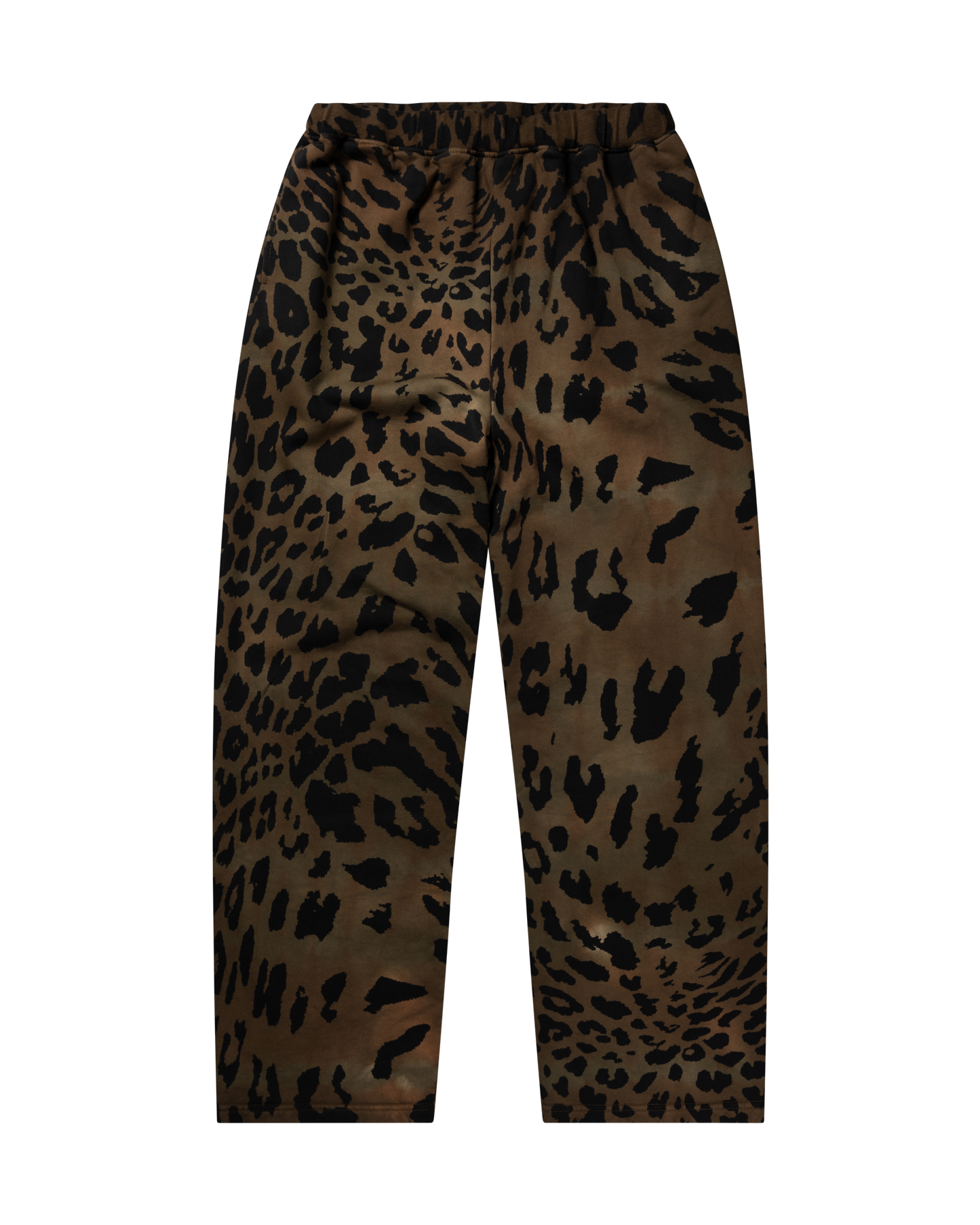 Leopard Tie Dye Straight Sweatpant