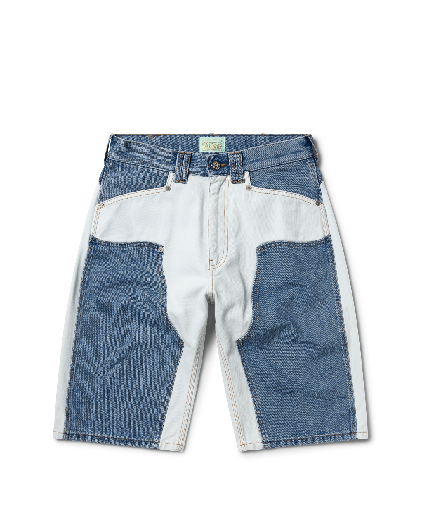 Patchwork Western Carpenter Shorts