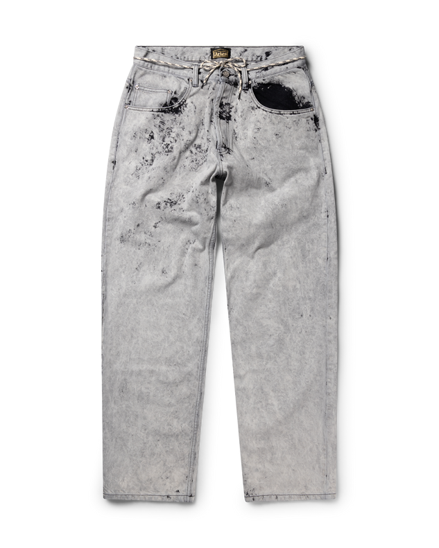 Heavy Acid Wash Batten Jean