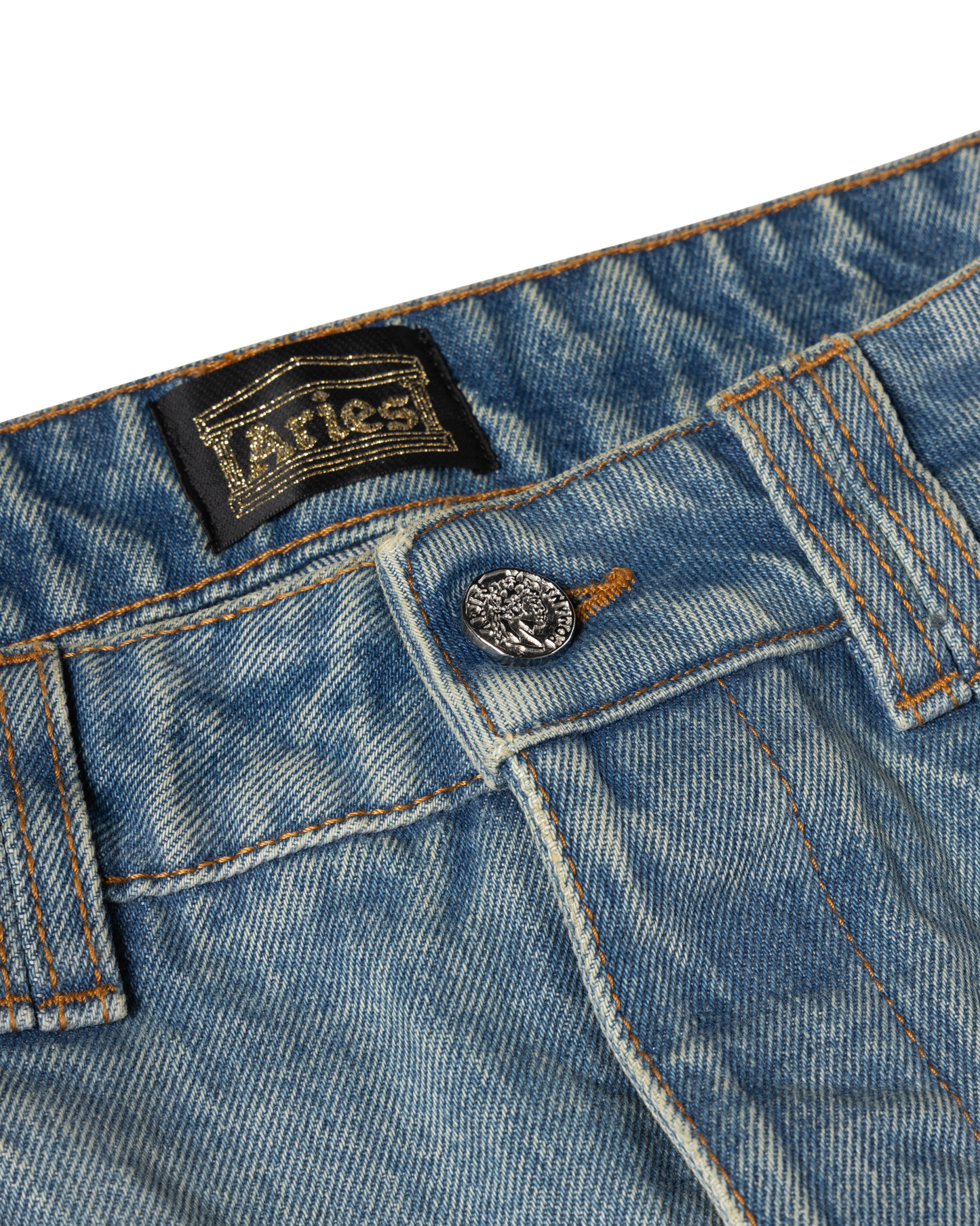 Distressed Low Rise Tyrone Jean