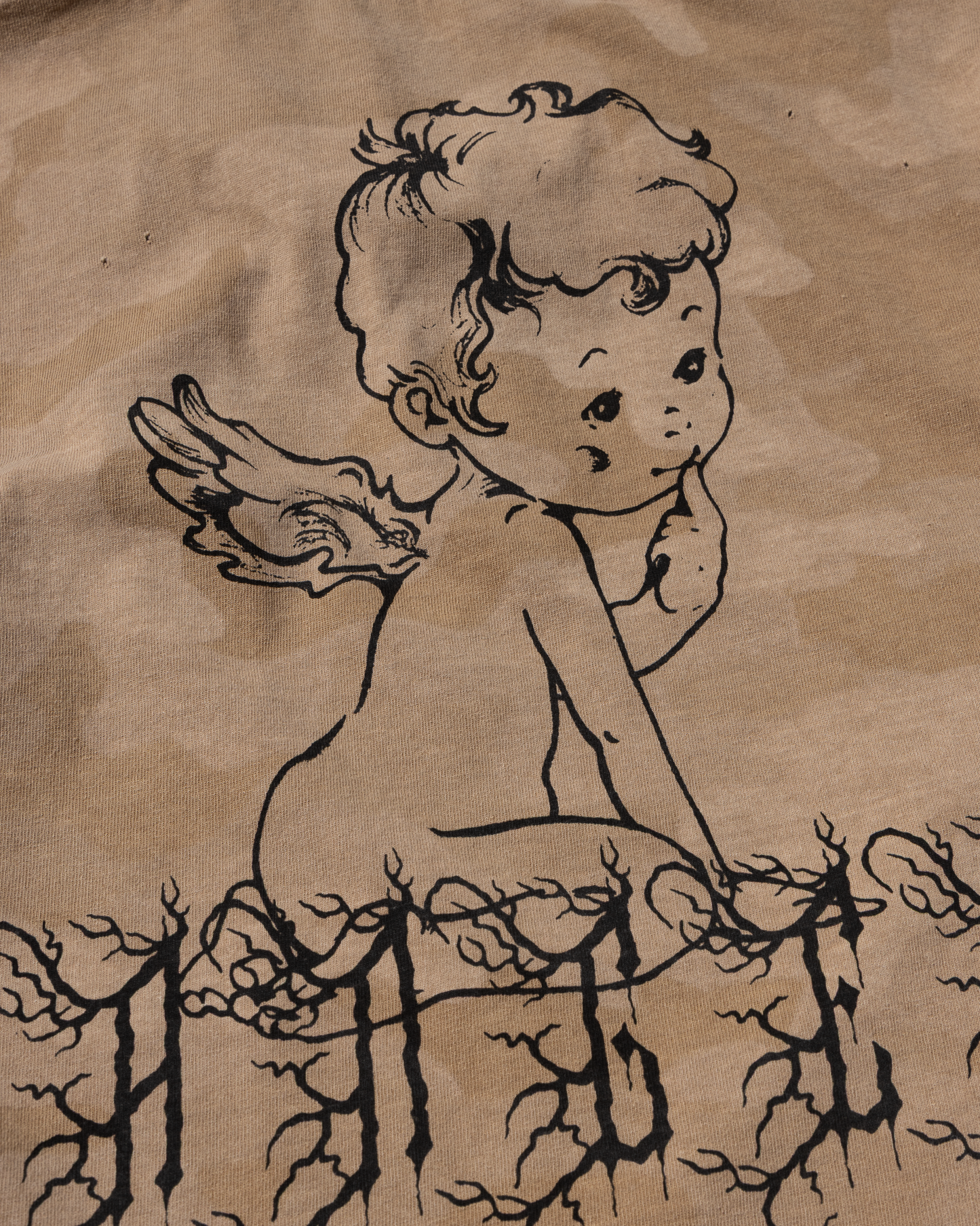 Aged Angel Camo SS Polo Shirt