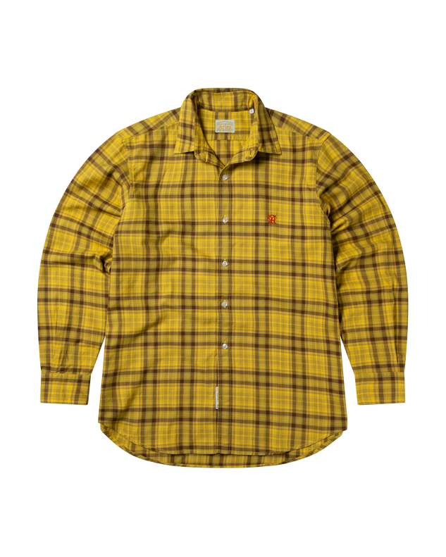 Overdyed Classic Plaid LS Shirt