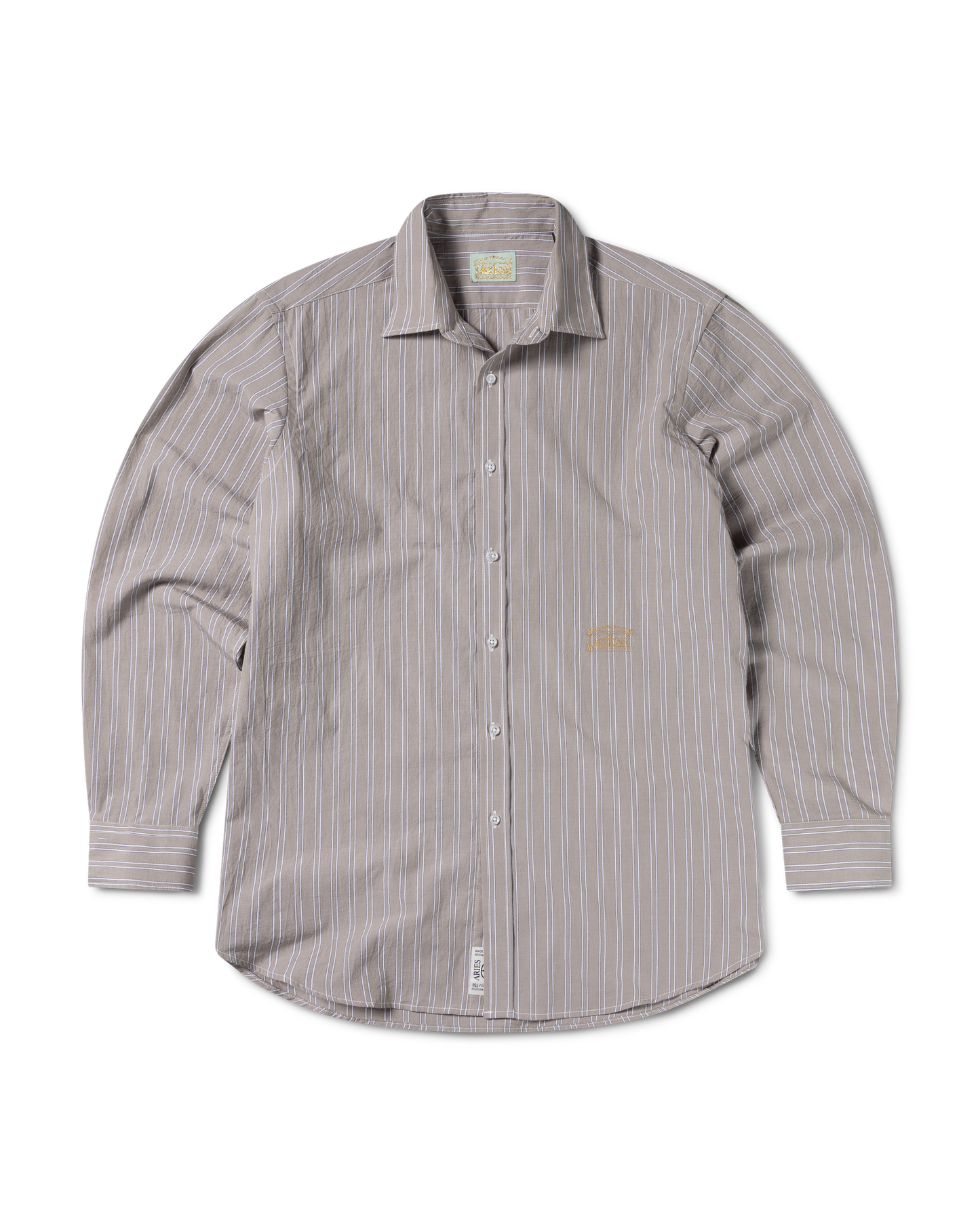 Stripe Temple LS Shirt