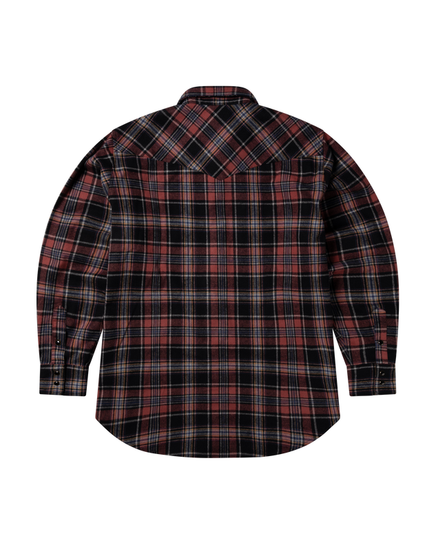 Western Heavy Plaid LS Shirt
