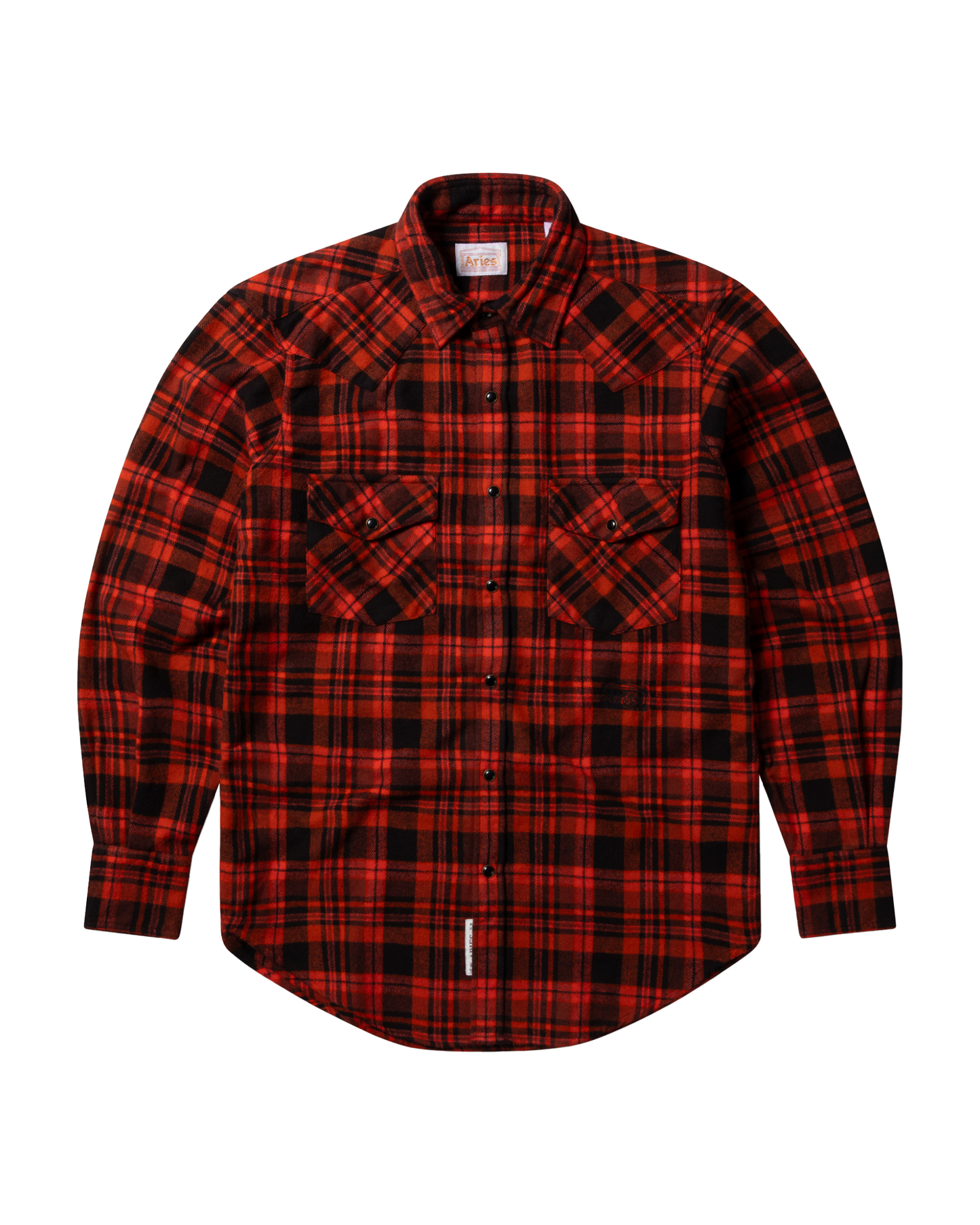 OD Plaid Western Shirt