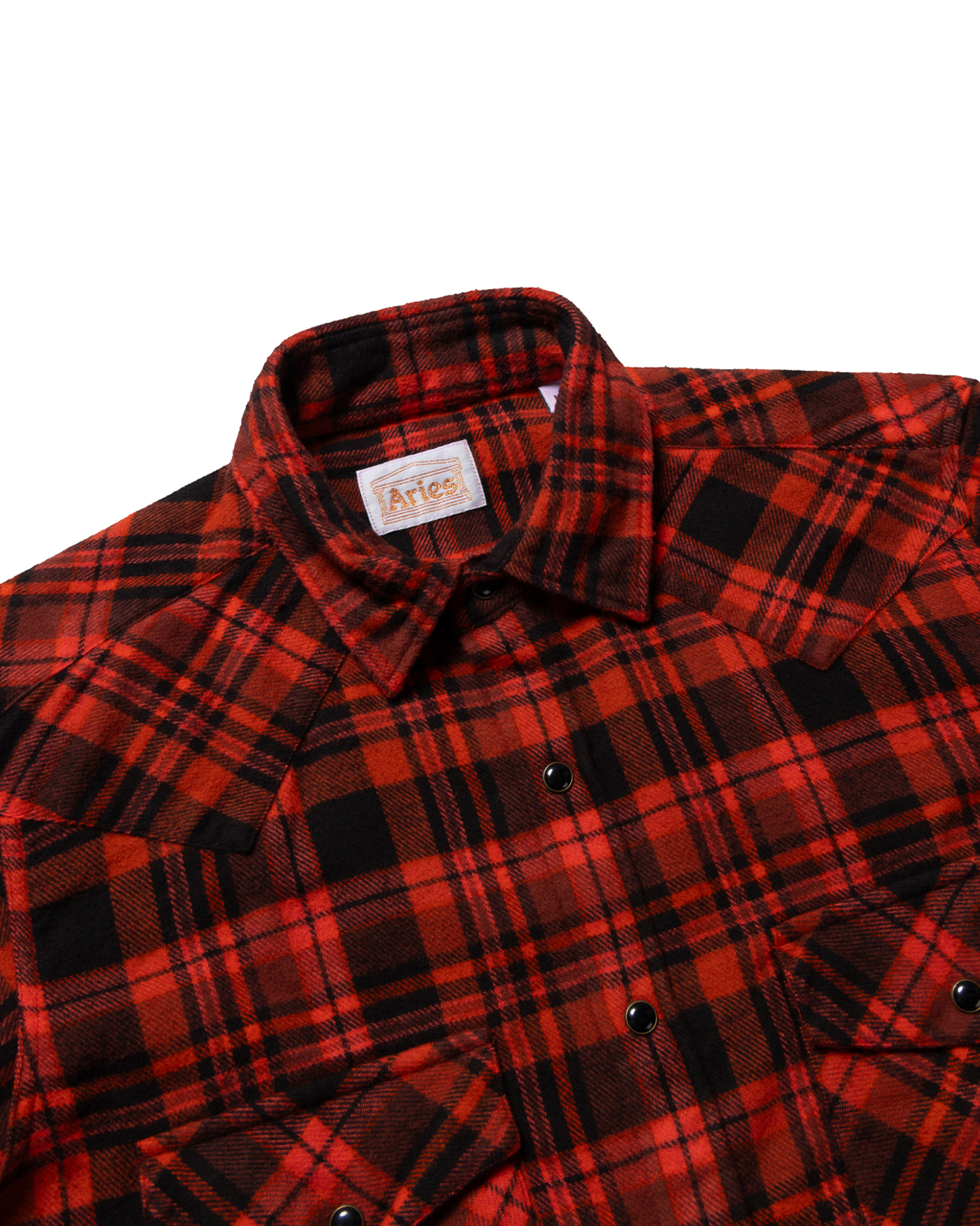 OD Plaid Western Shirt