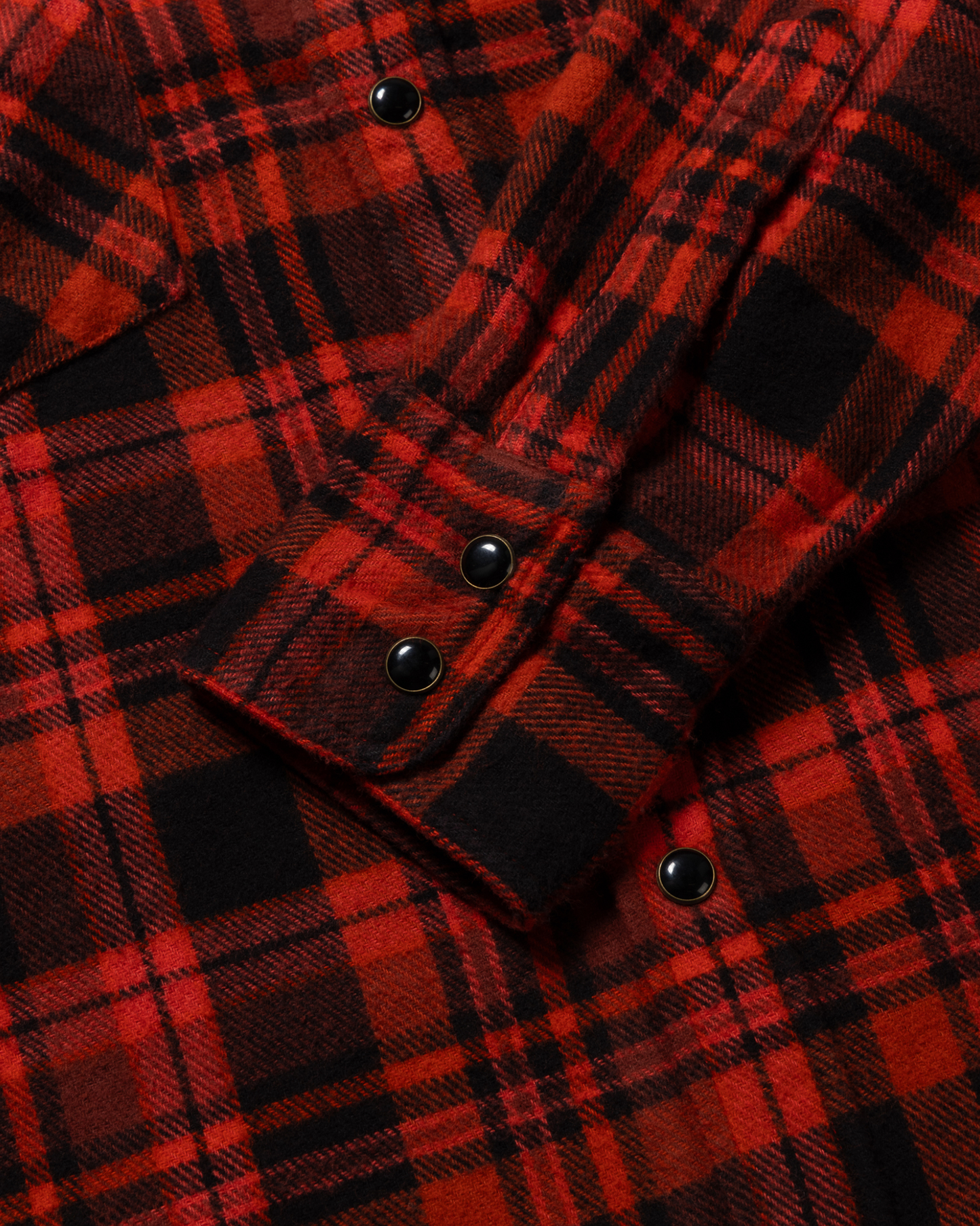 OD Plaid Western Shirt