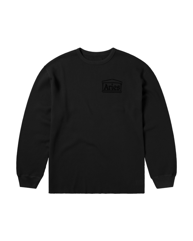 Reversible Temple Waffle LS Tee